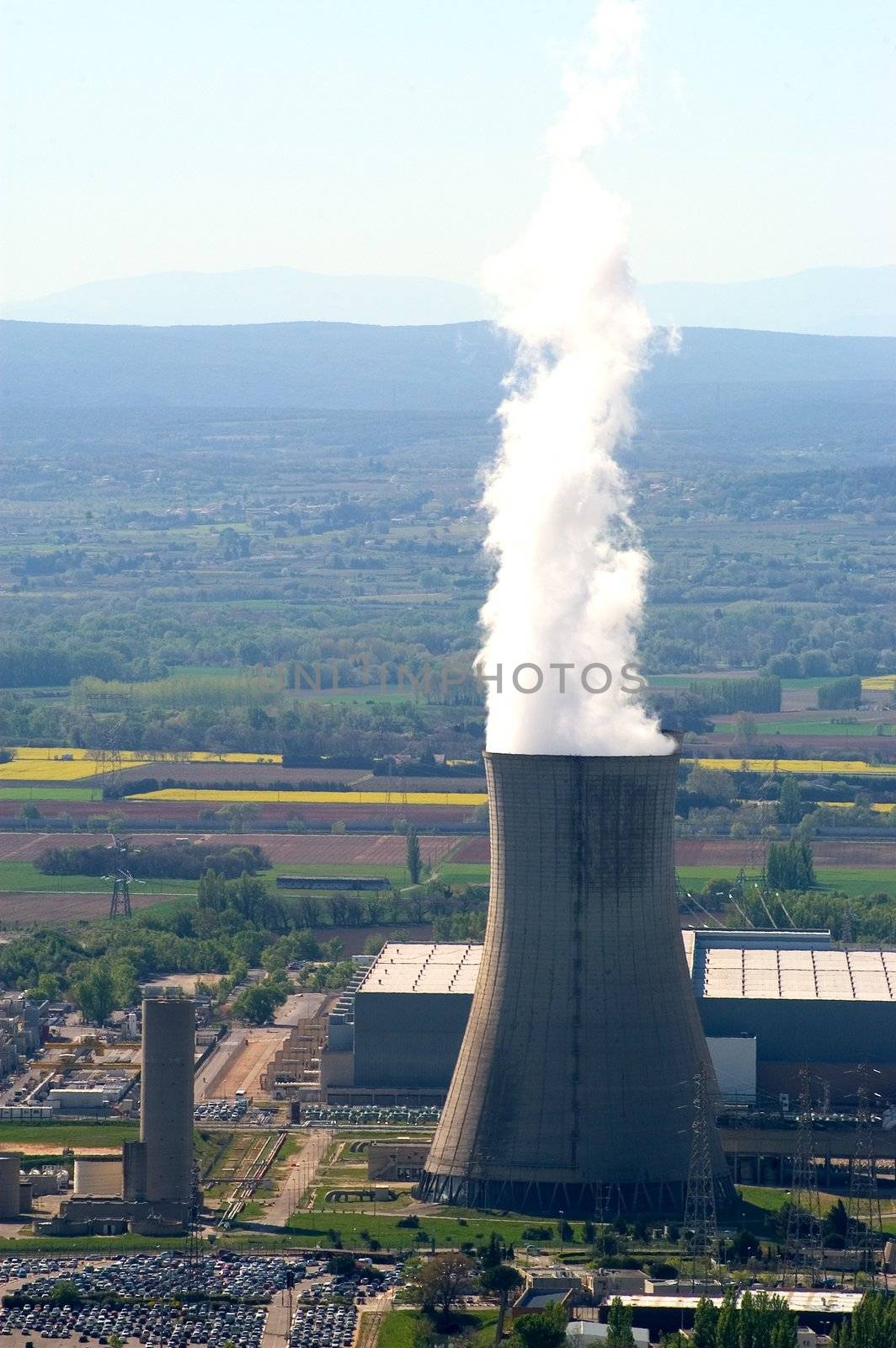 industrial site in nuclear power generation