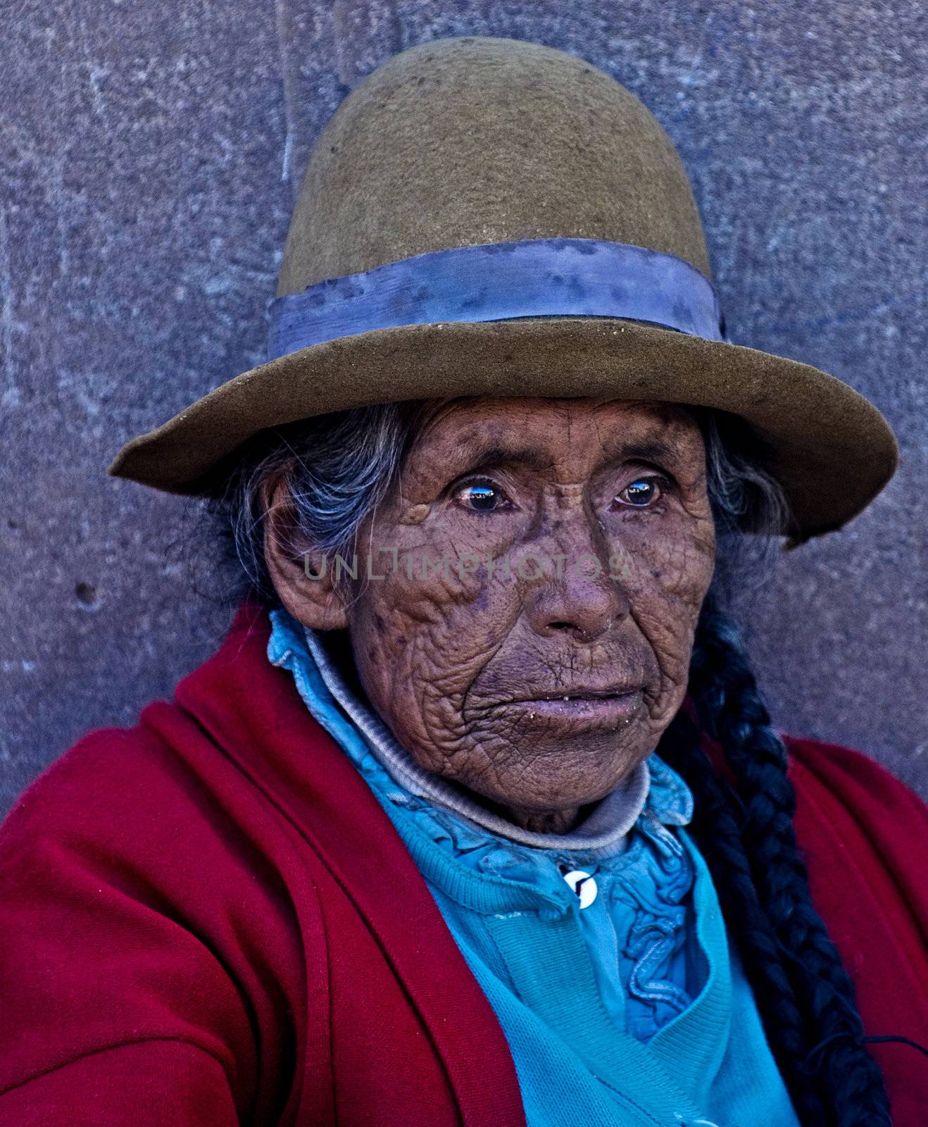 Peruvian woman by kobby_dagan