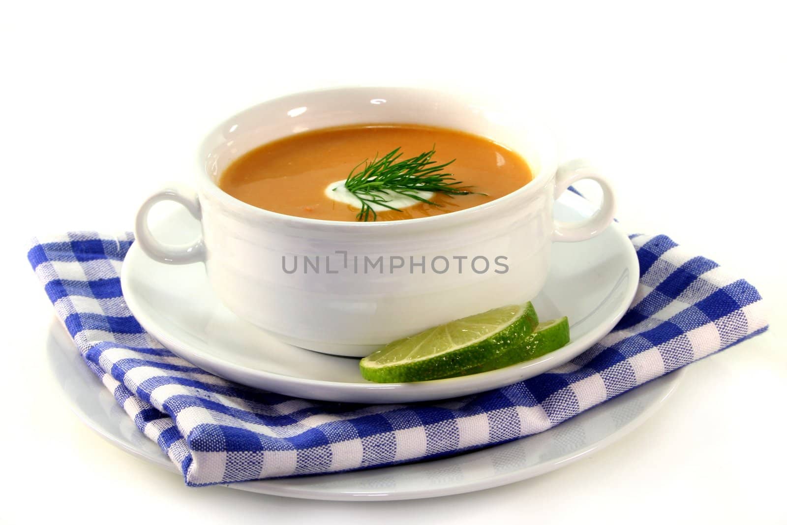Salmon cream soup by discovery