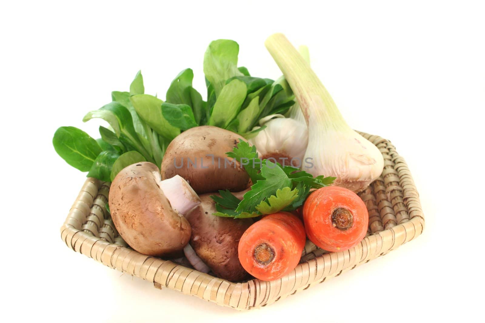 Vegetables in the basket by discovery