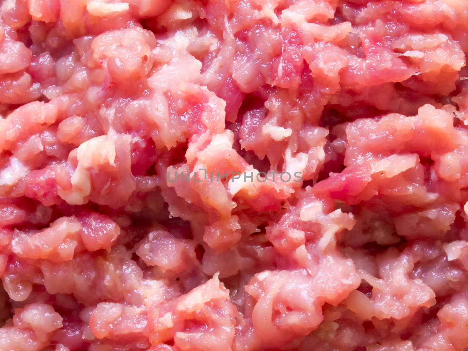 minced pork food background