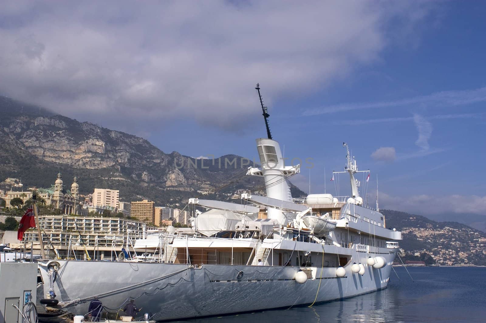 yachts in Monaco Harbour by gillespaire