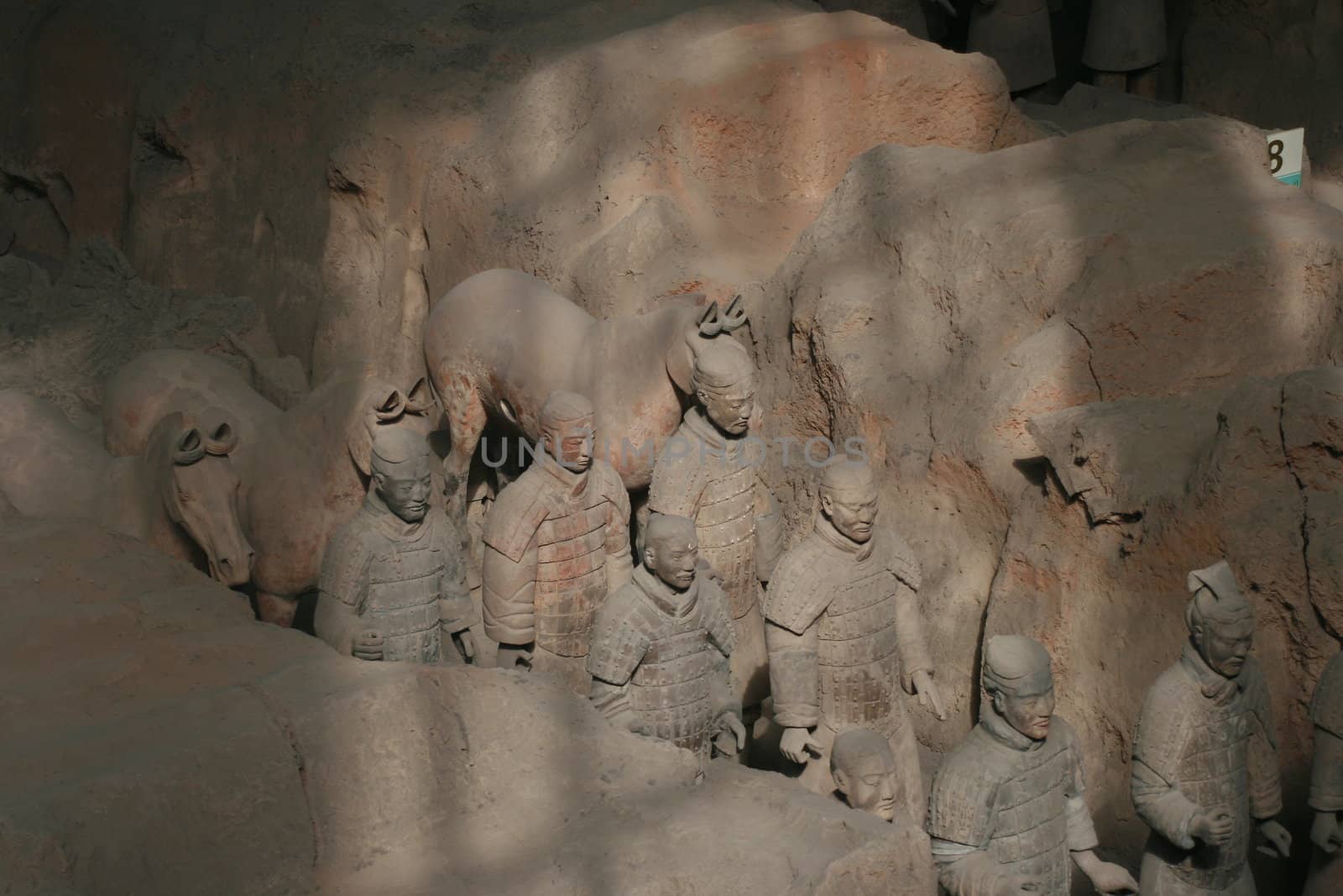 Terracotta Army Xian / Xi'an, China - Detail - fac by koep