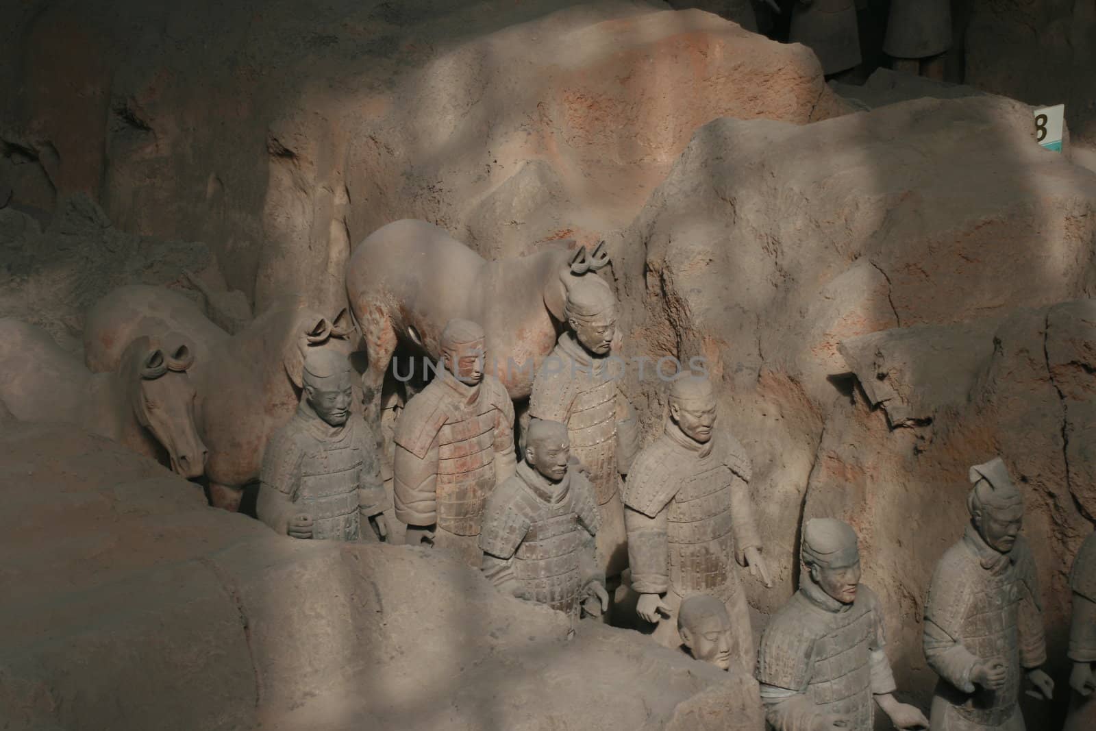 Terracotta Army Xian / Xi'an, China - group photo