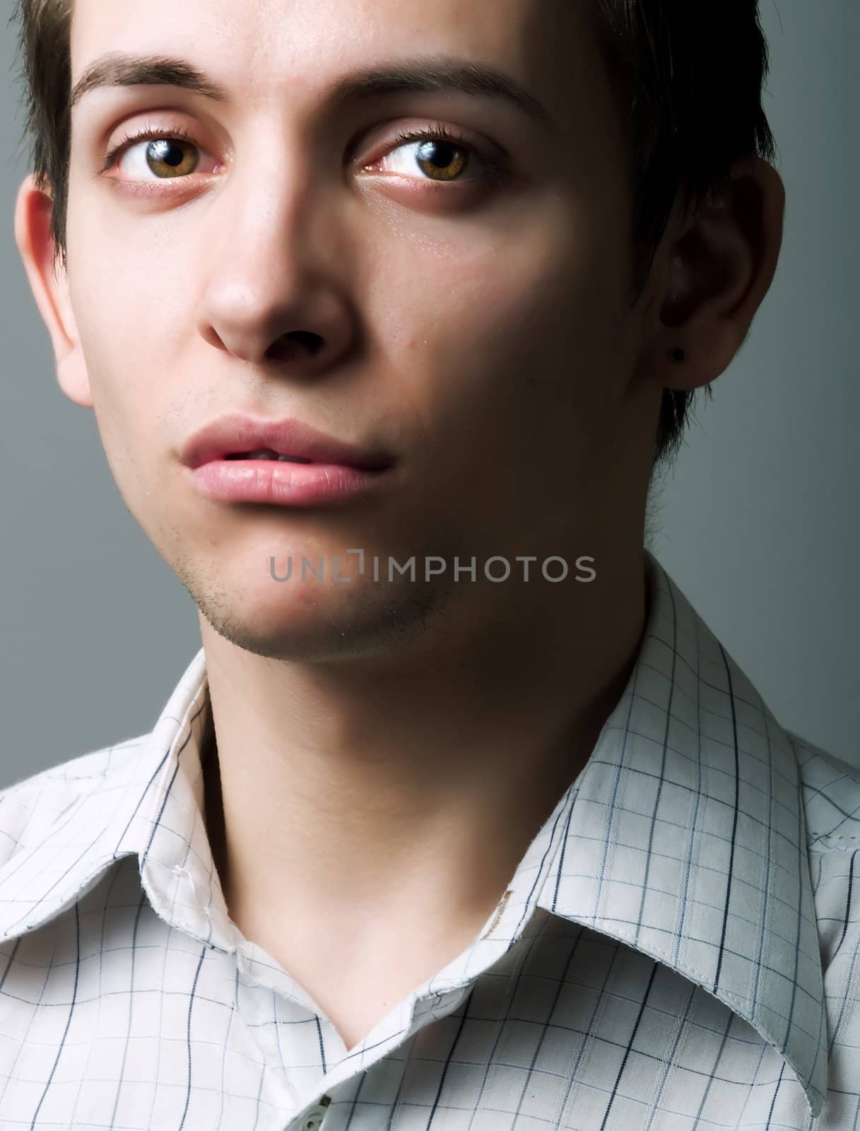 Portrait of a young man