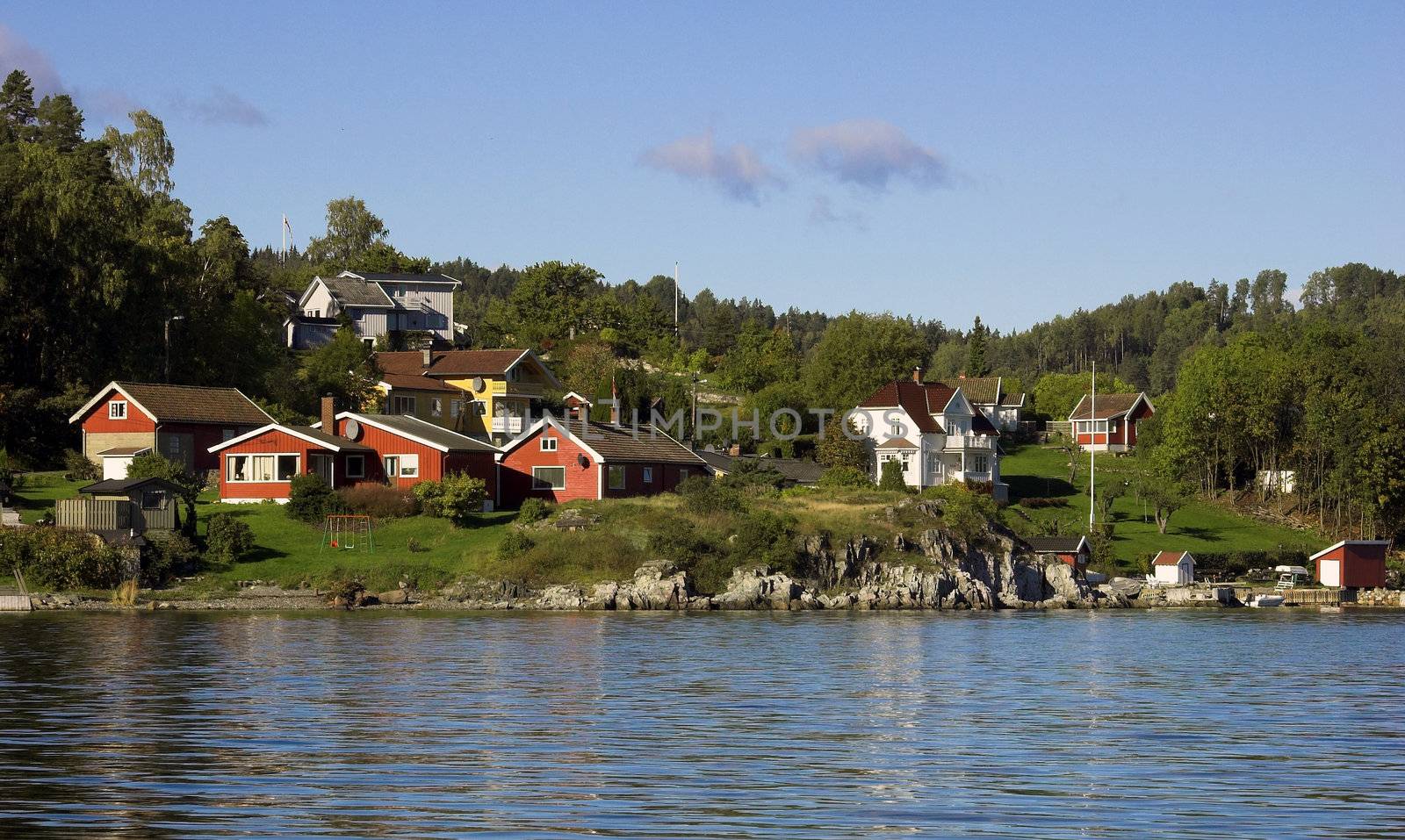 Norwegian coast by Espevalen