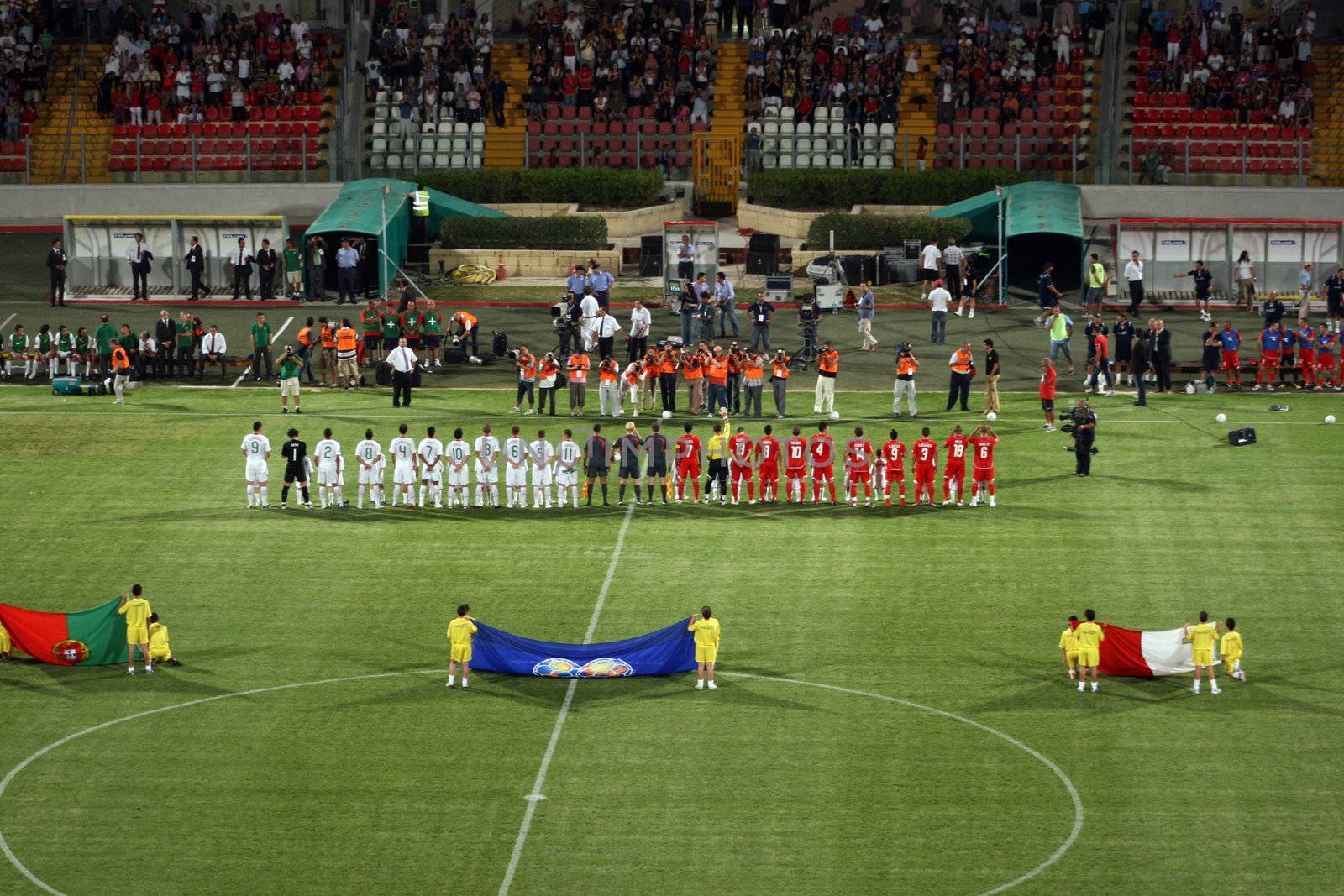 Portugal versus Malta FIFA World Cup Qualifier, South Africa, 2010 by keki