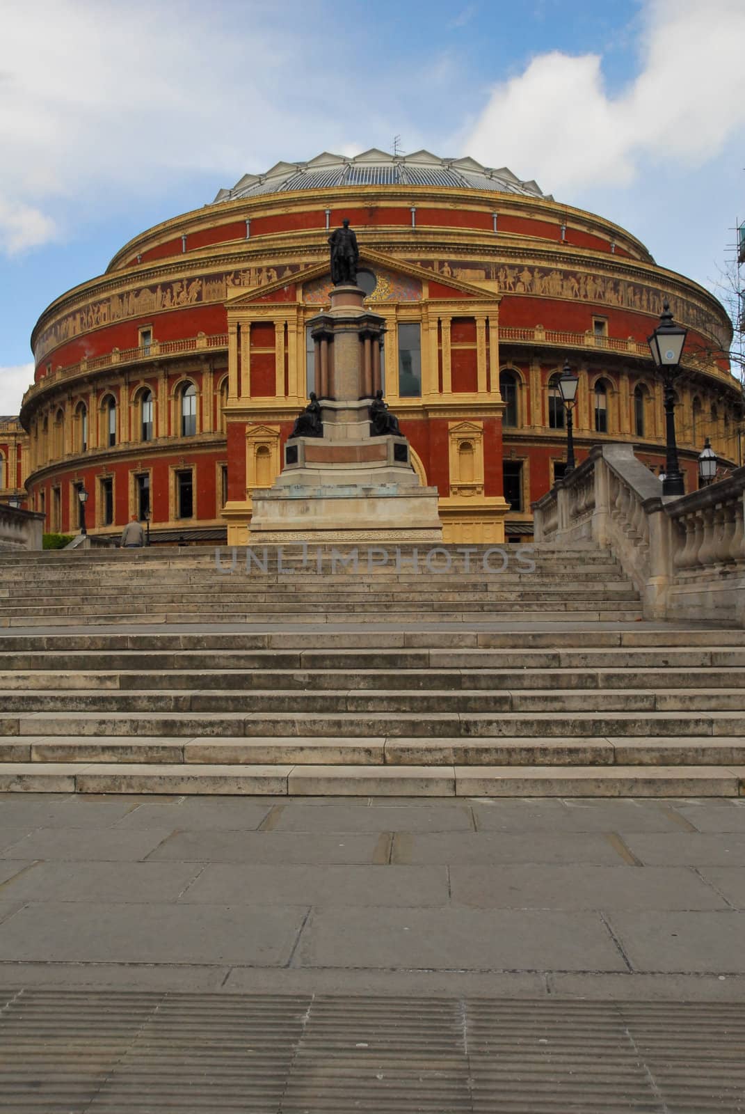 One of london iconic buildings seen from the street.