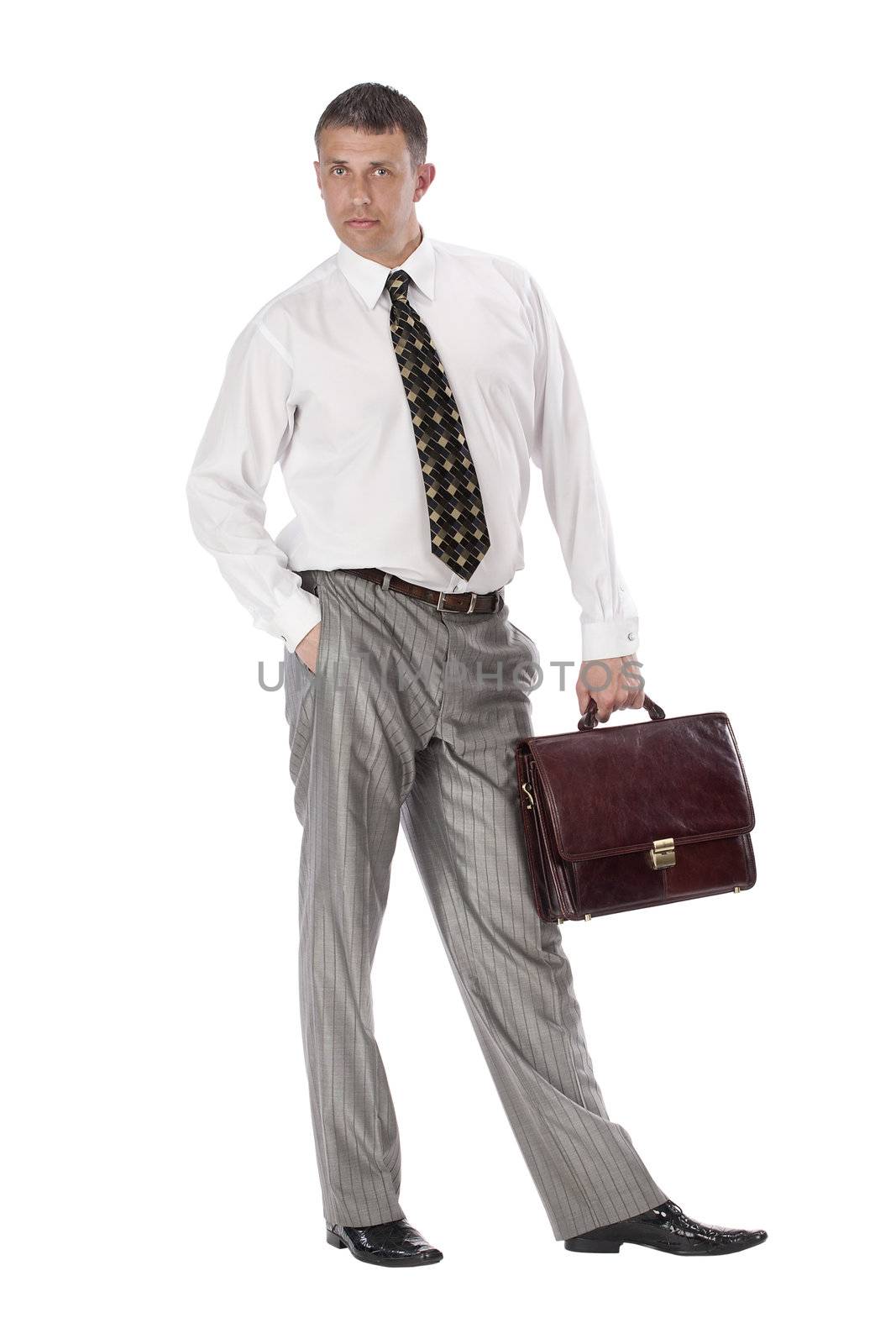 Faultless classical business style in clothes - is success modern men