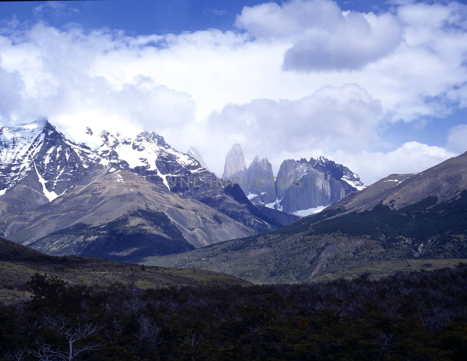 Torres del Paine in Patagonia, Argentina