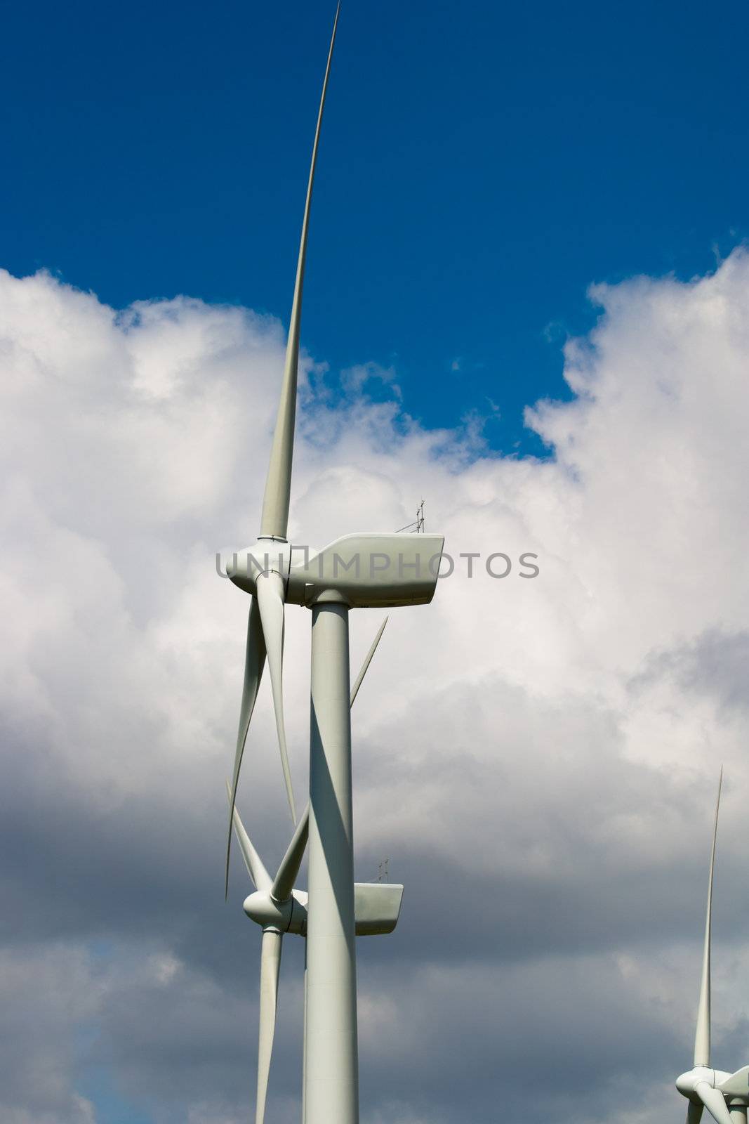 Typical windmill or aerogenerator of aeolian energy