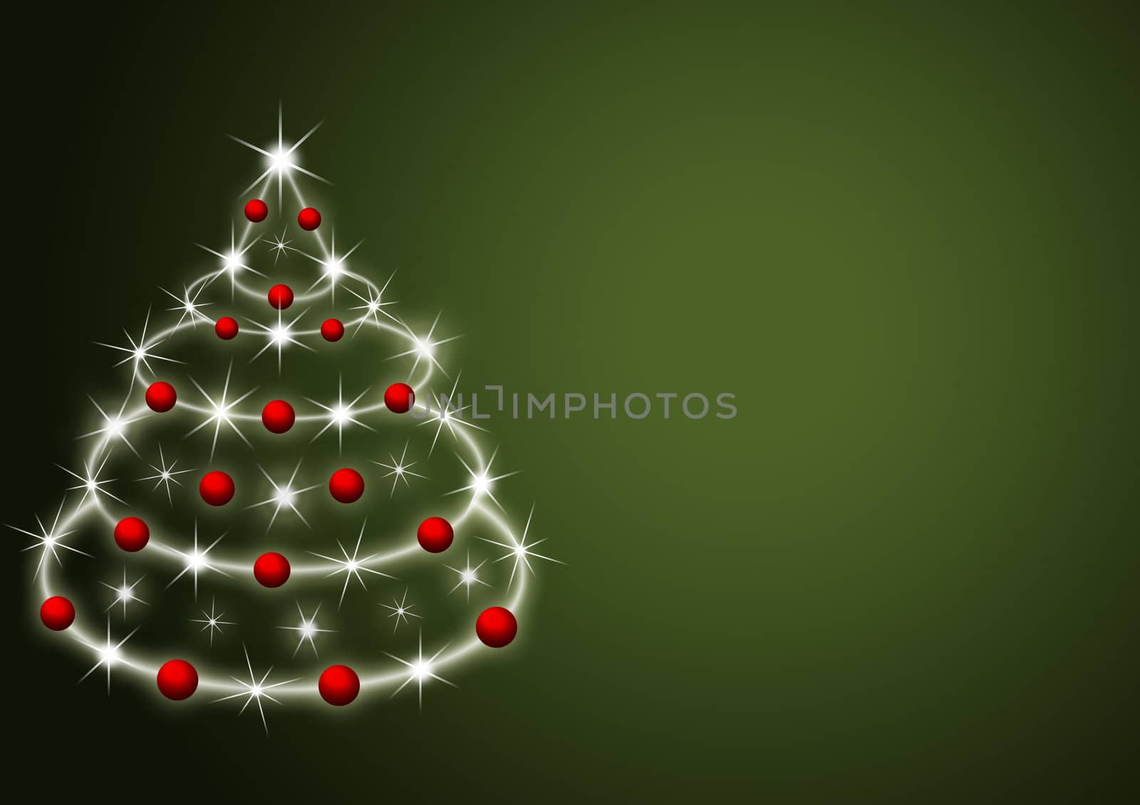 Christmas tree by silencefoto