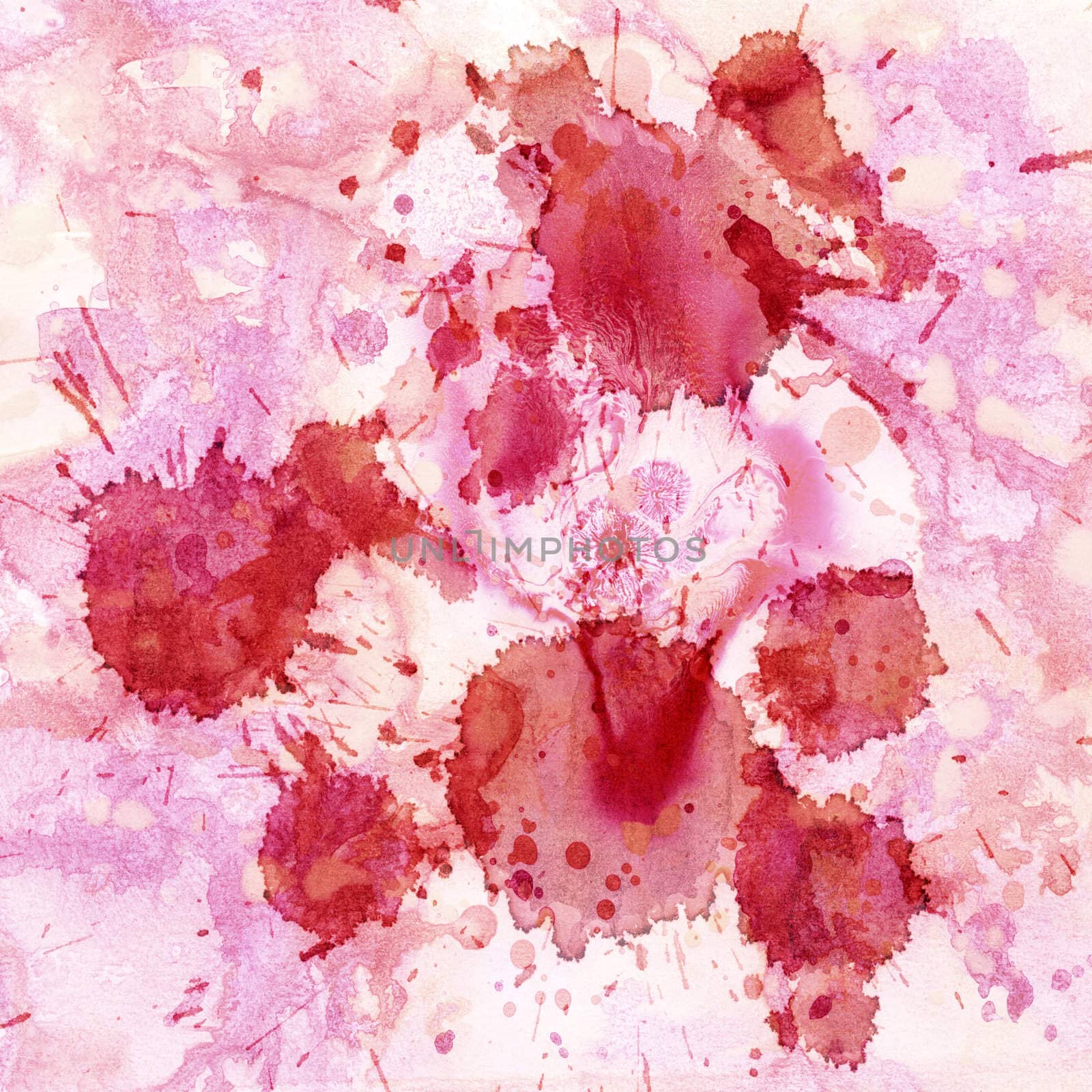 Abstract background, watercolor, hand painted on a paper