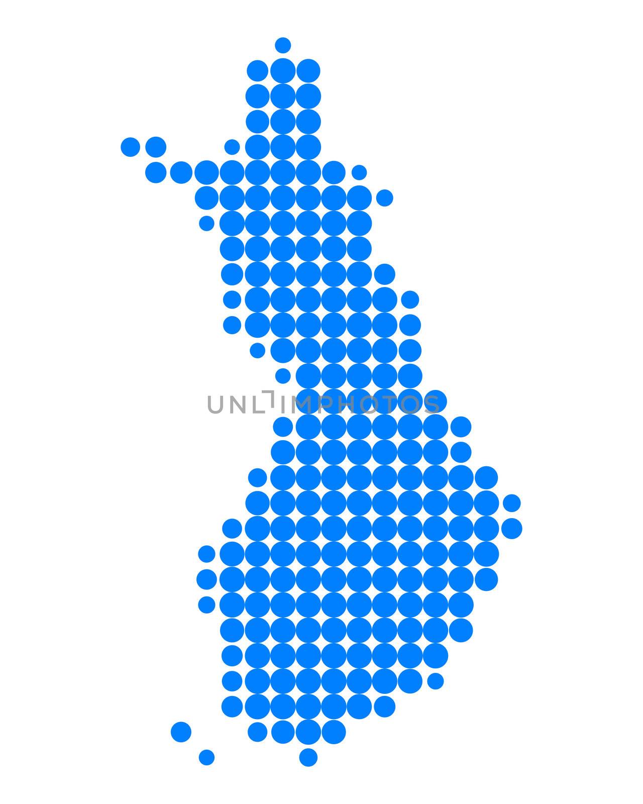 Map of Finland by rbiedermann