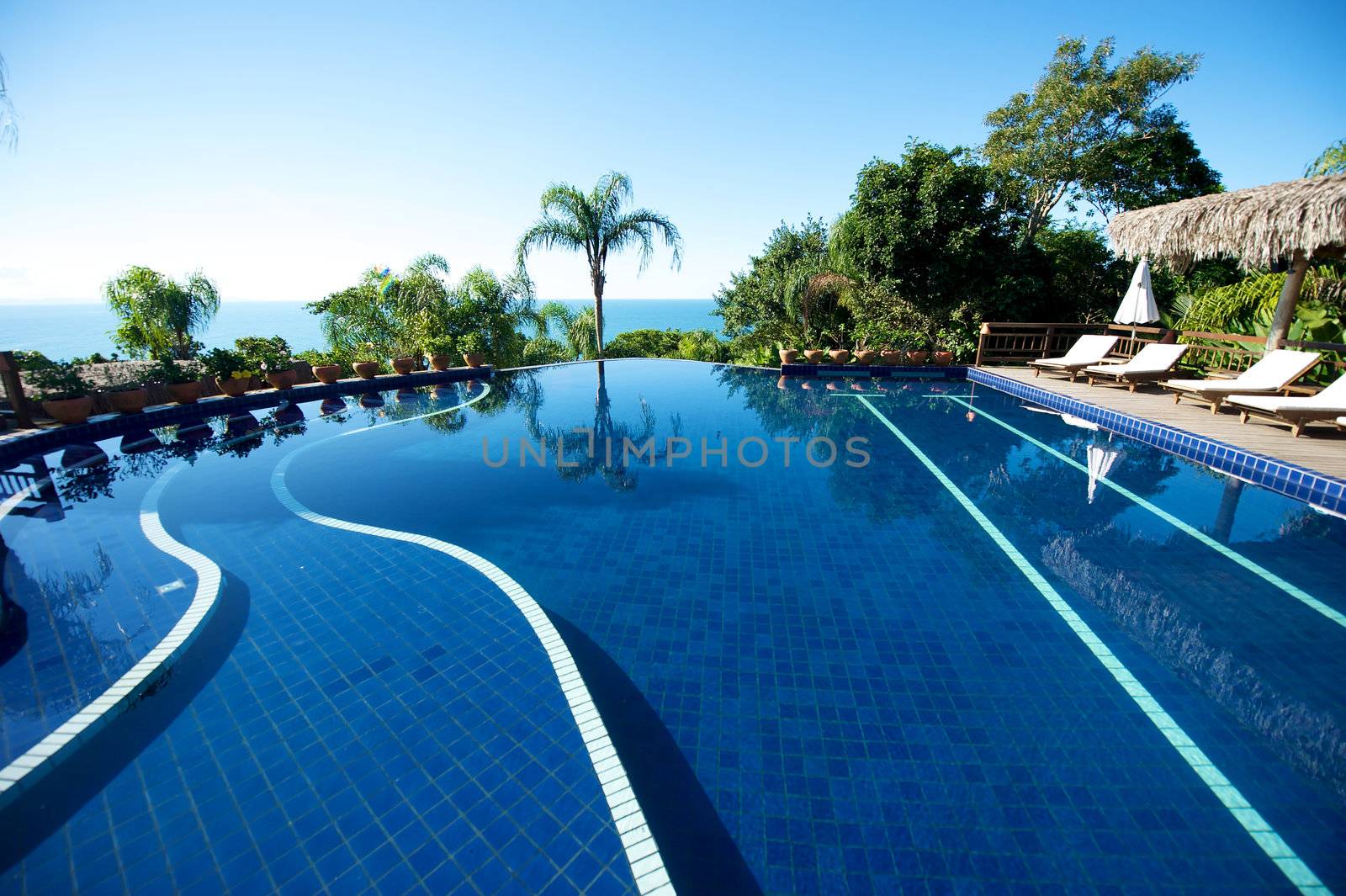 Paradise resort in Porto Belo in Santa Catarina state, Brazil. 