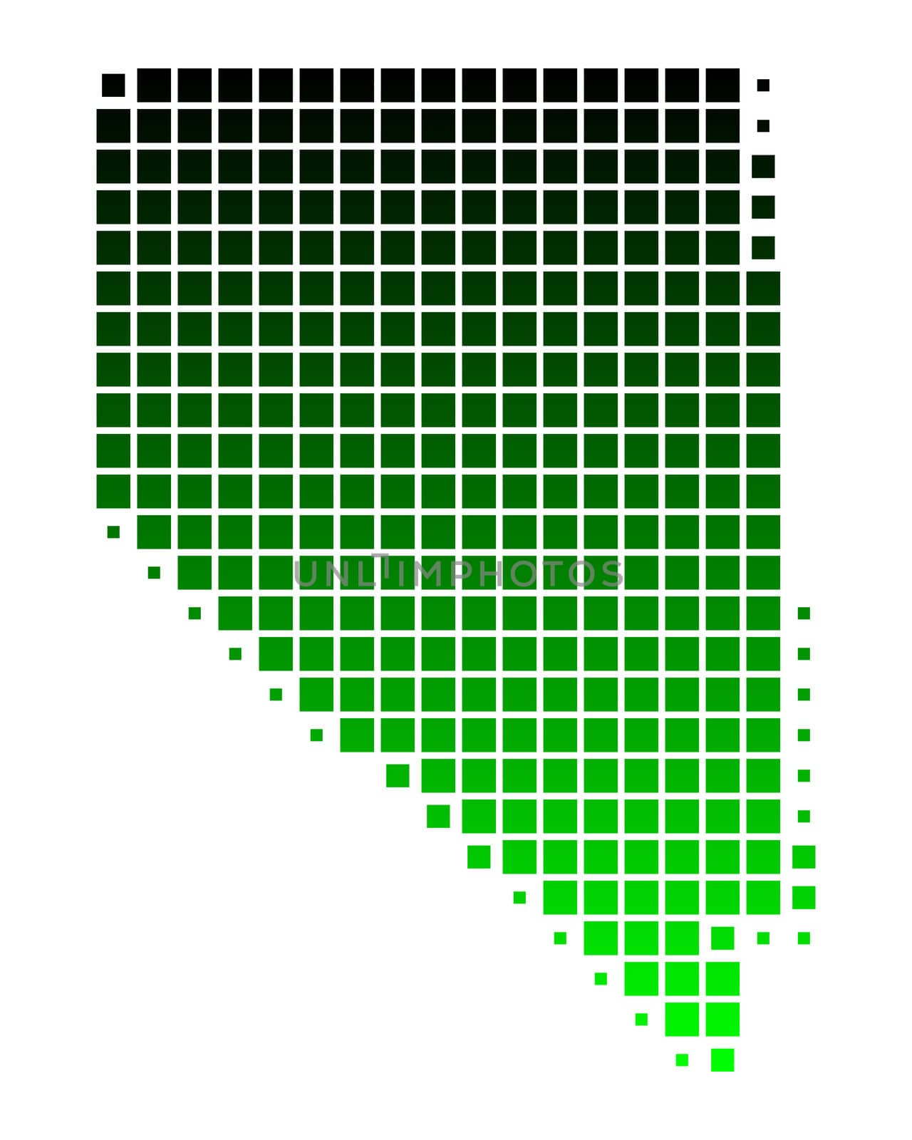 Map of Nevada by rbiedermann