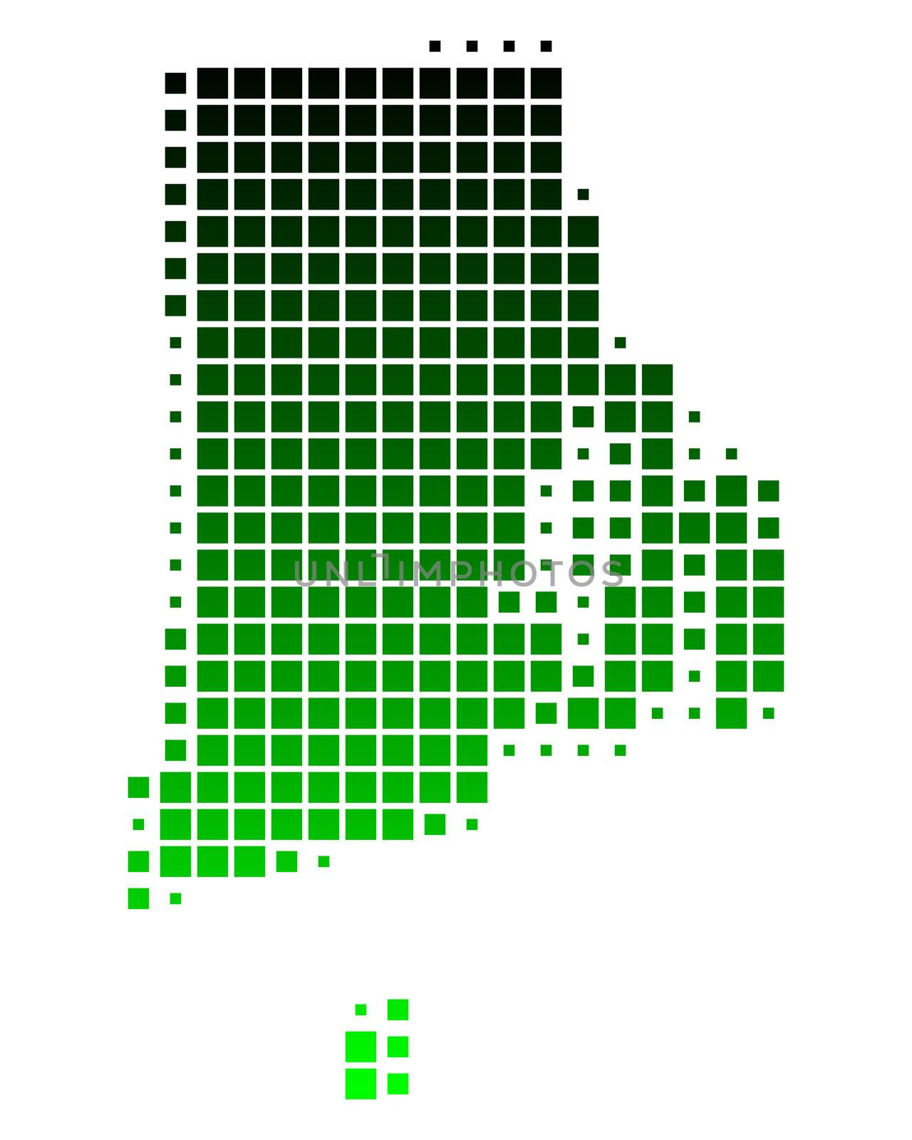 Map of Rhode Island by rbiedermann