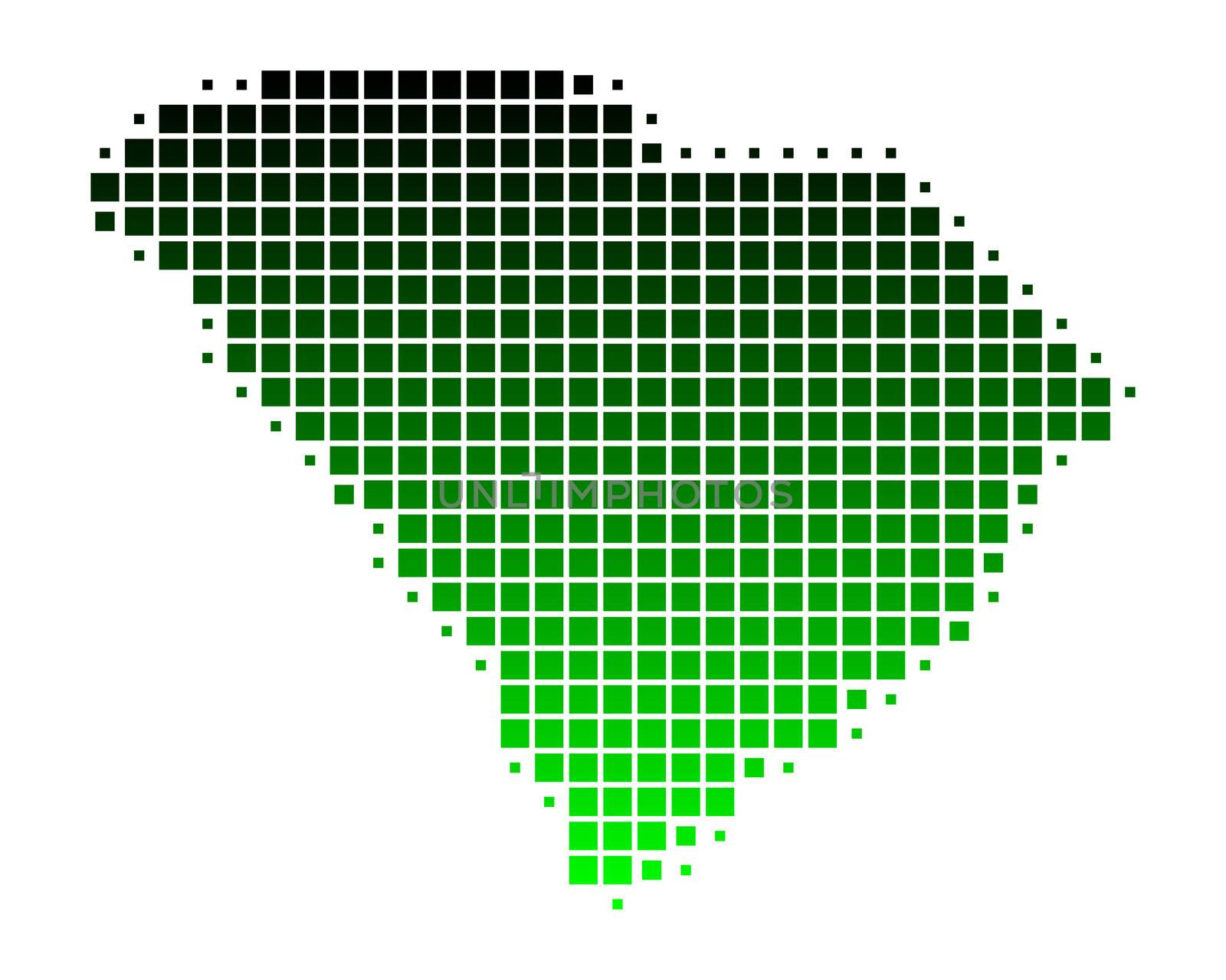 Map of South Carolina