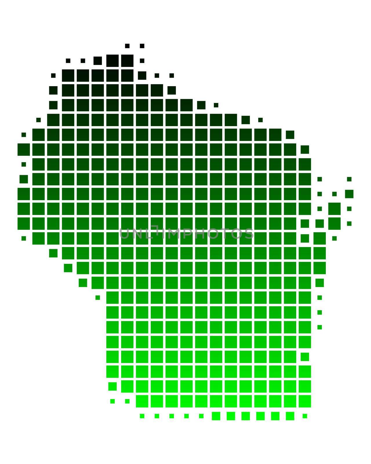 Map of Wisconsin by rbiedermann