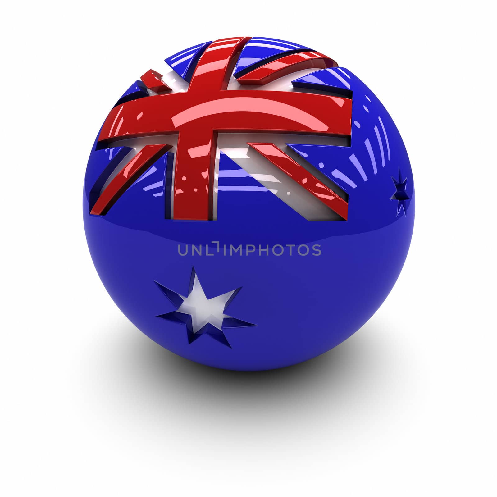 3D  - Flag of Australia