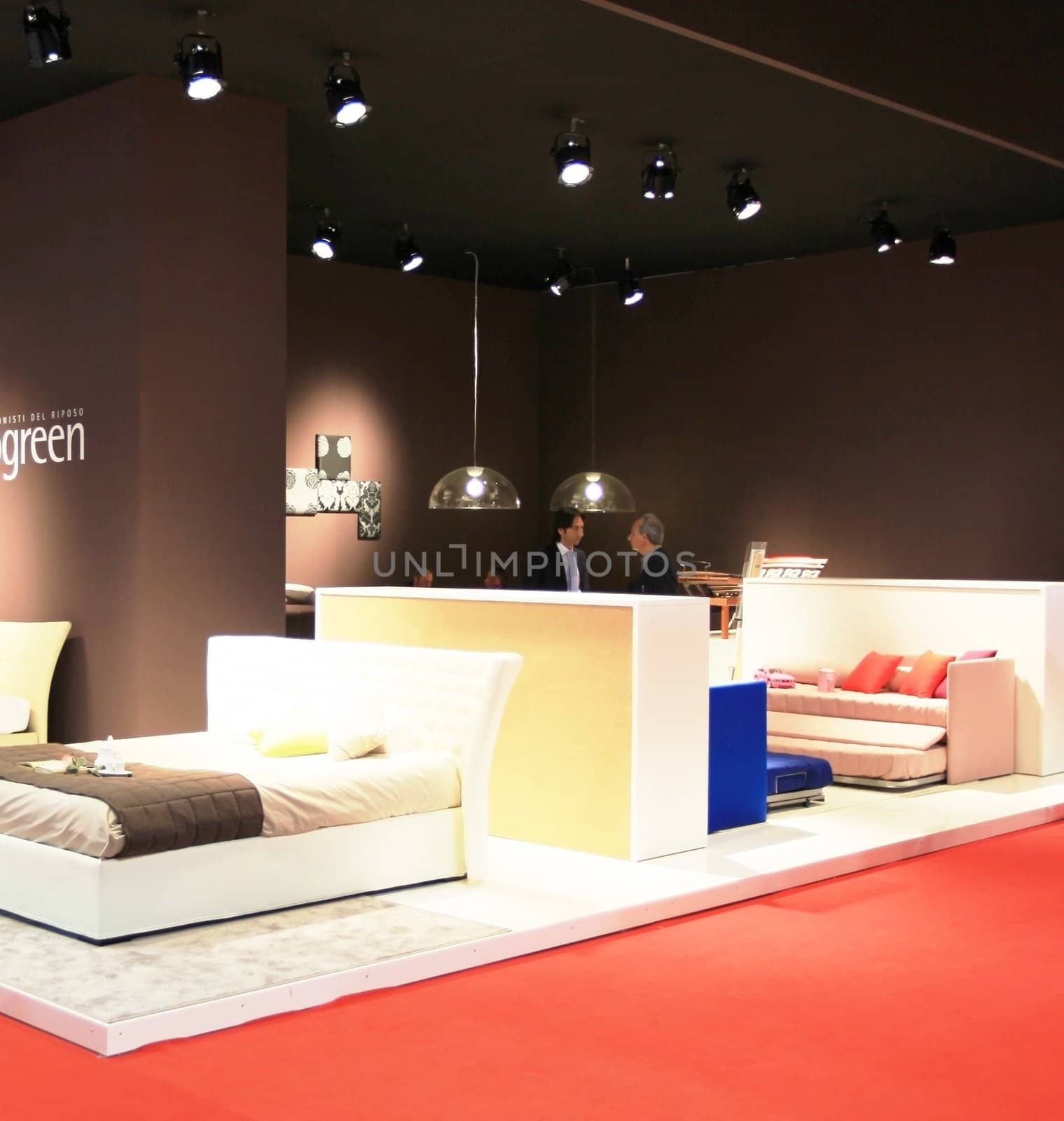 Looking at interior design and architecture solutions during Salone del Mobile 2011, international furnishing accessories tradeshow.