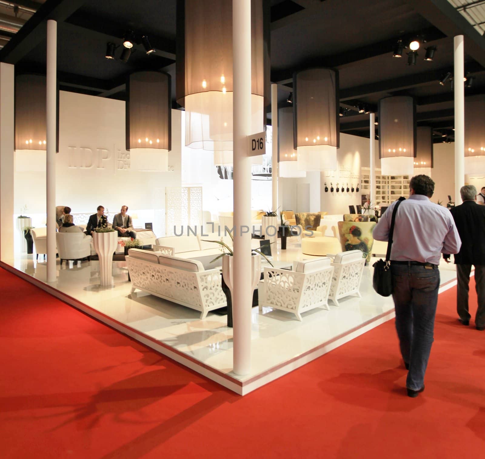 Looking at interior design and architecture solutions during Salone del Mobile 2011, international furnishing accessories tradeshow.