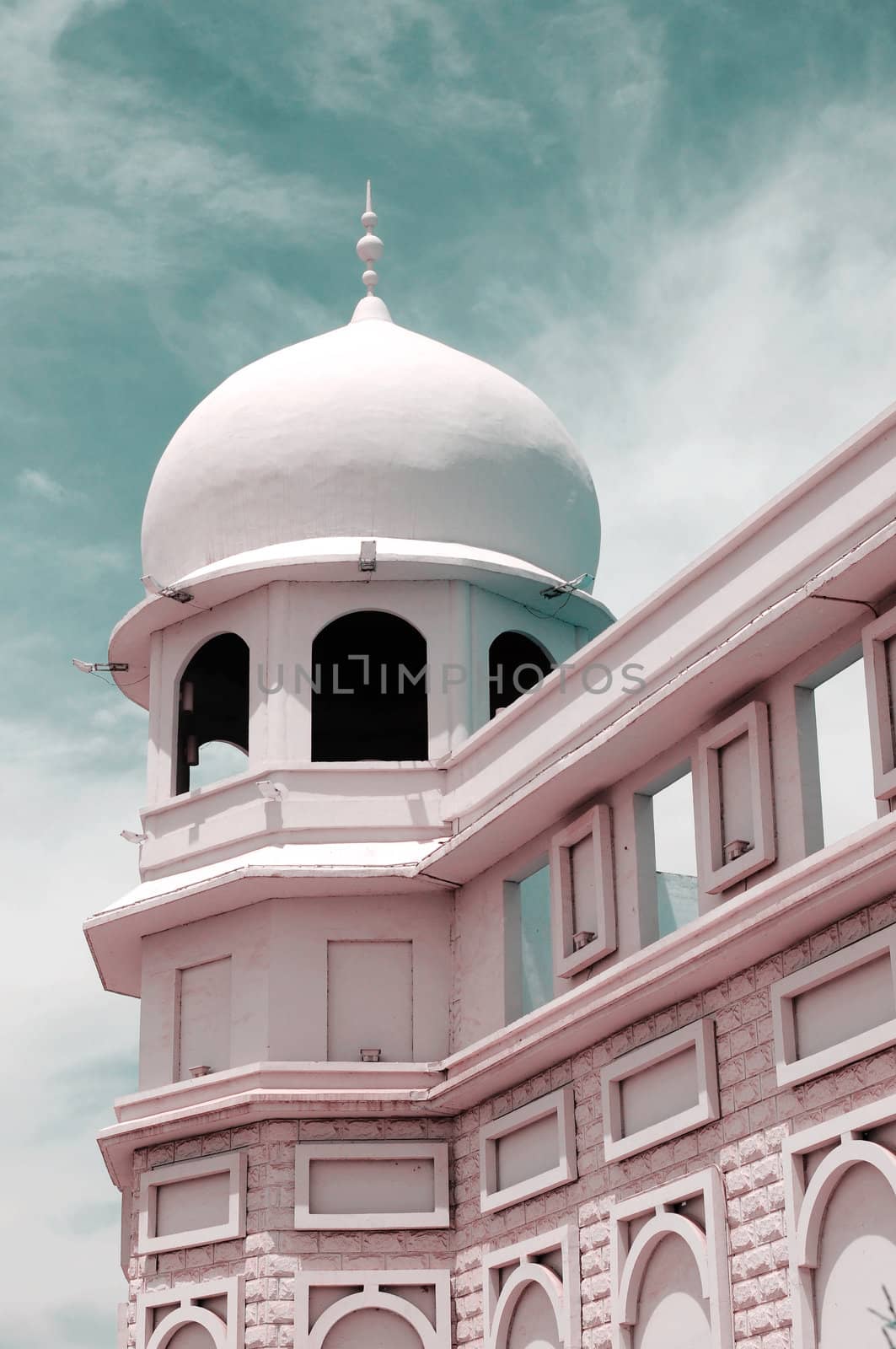 Landmark of a typical Islamic building