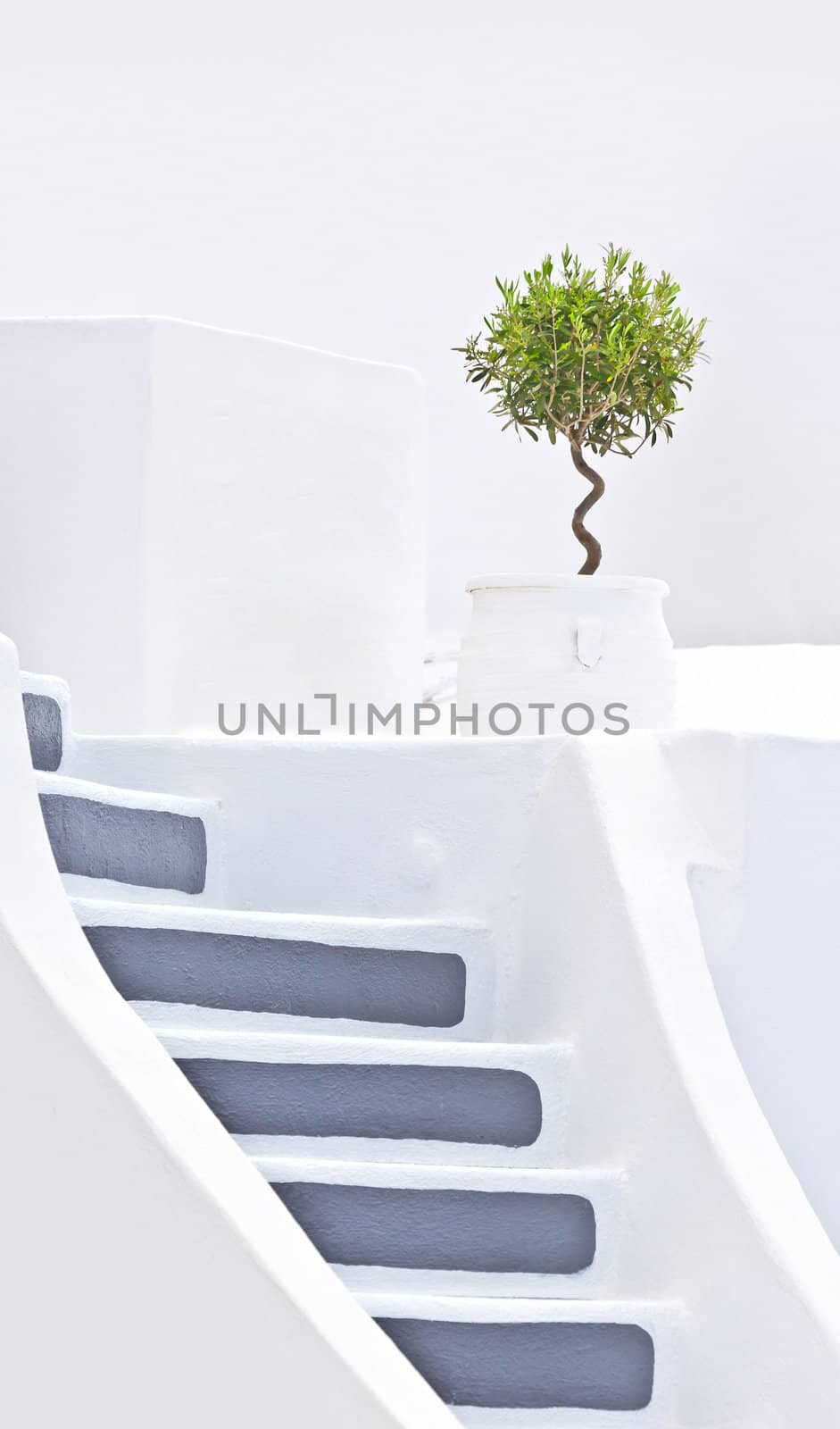 Santorini stairs by magann