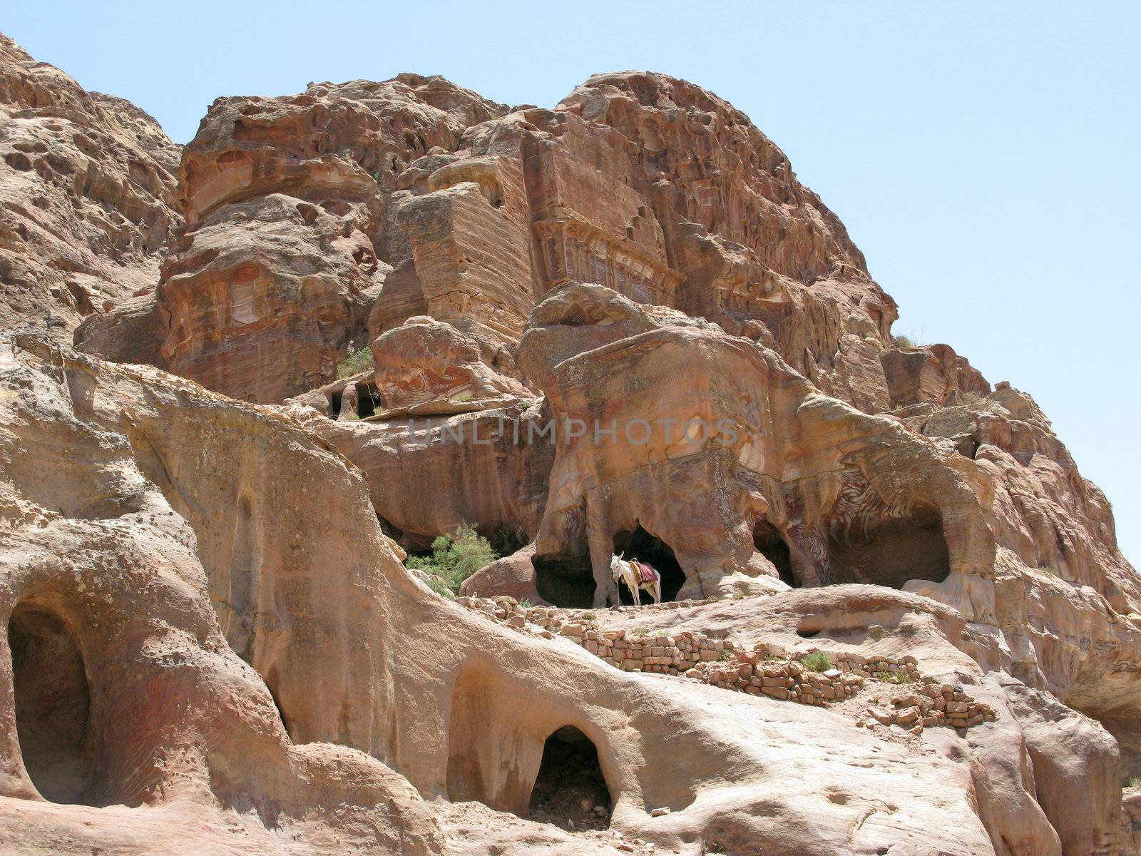 Ruins of Petra, Jordan, Middle east