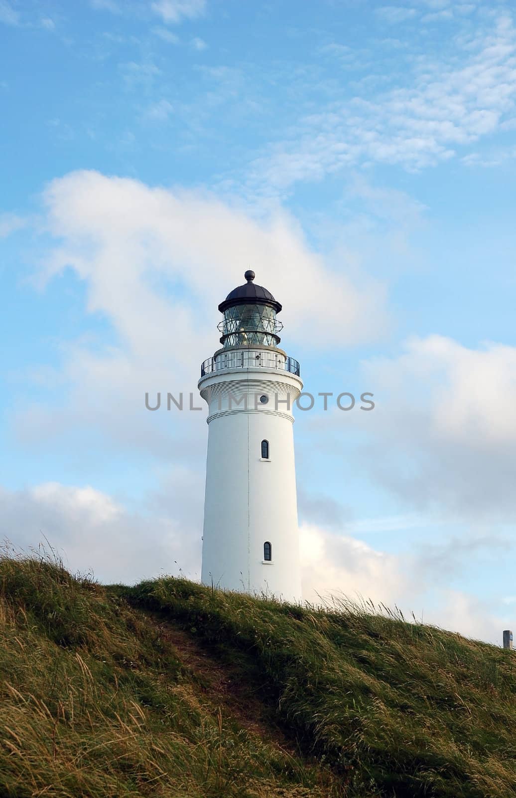 The lighthouse in Hirtshals Denmark