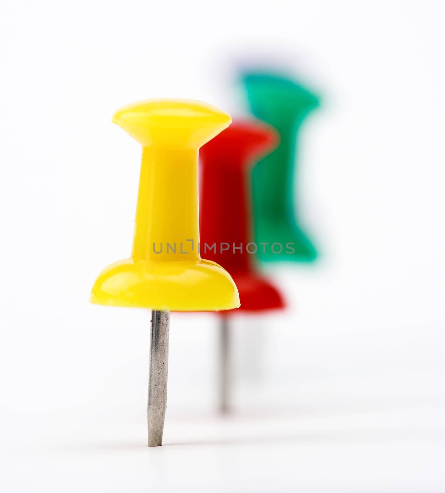 color pushpins by alexkosev