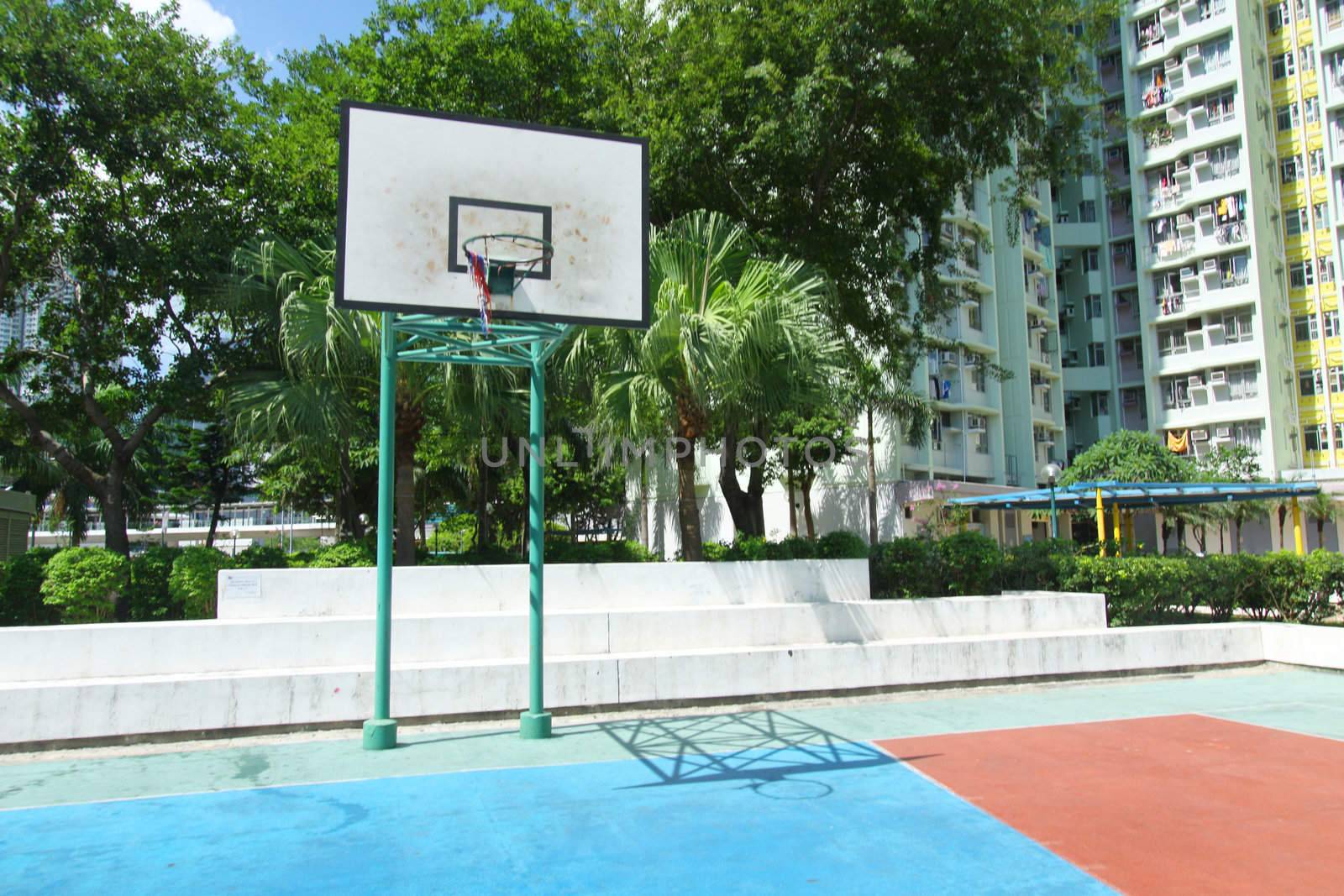 Basketball court  by kawing921