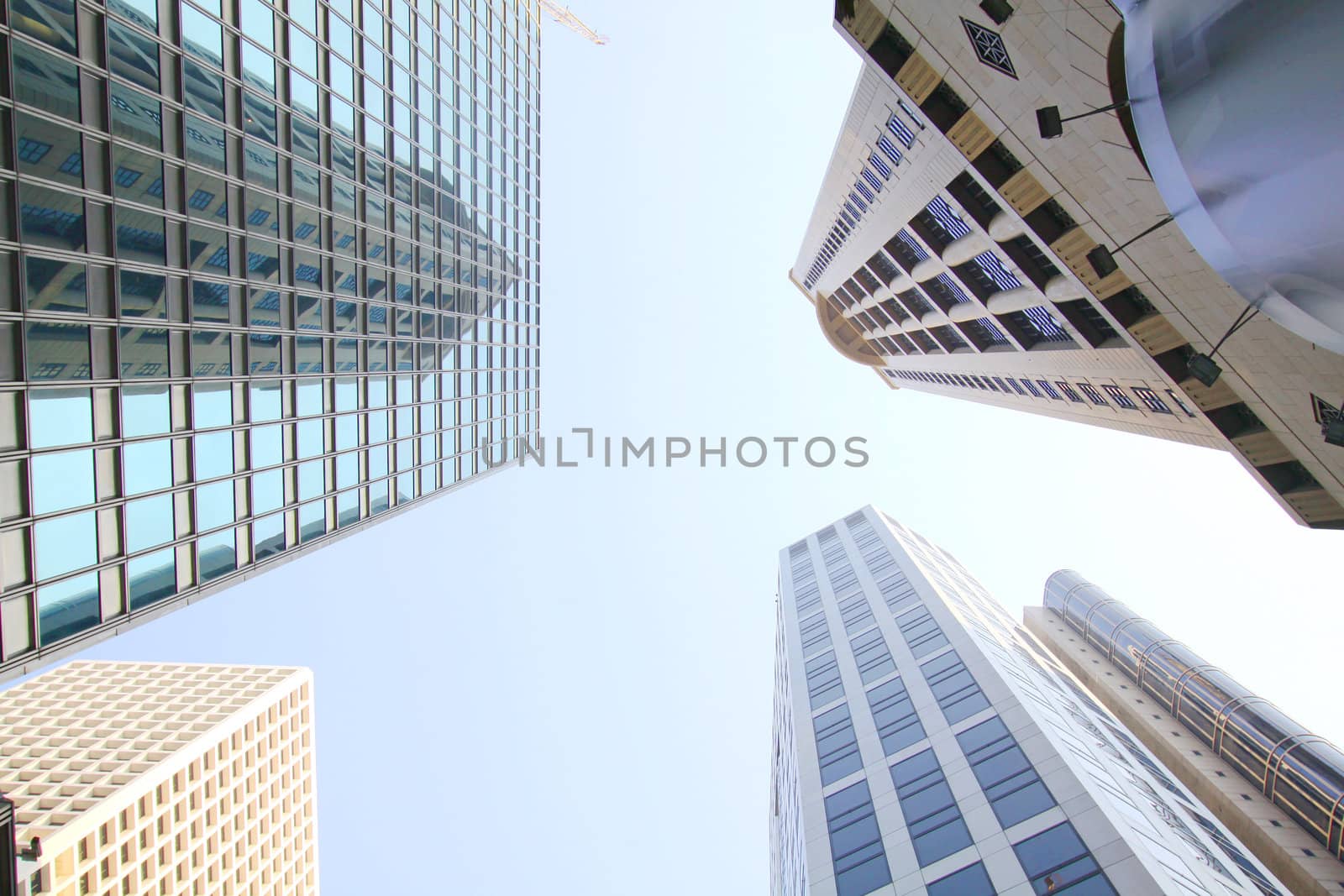 Office buildings in Hong Kong