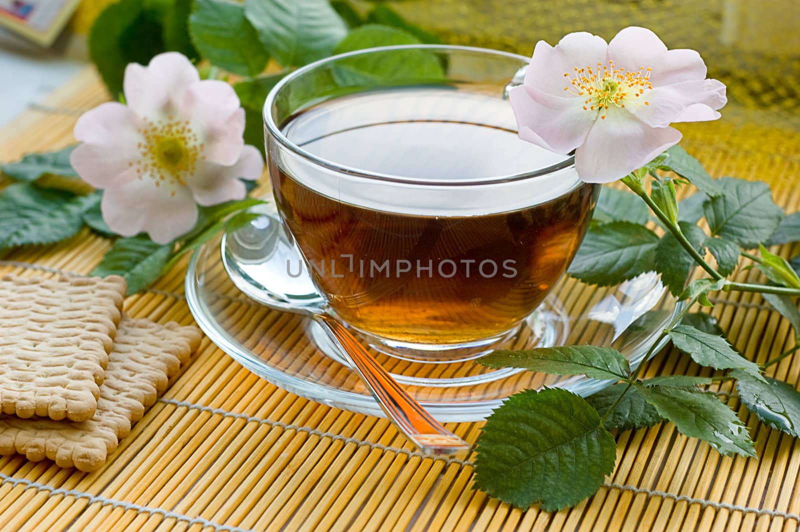Tea with dog-rose blossom by Angel_a