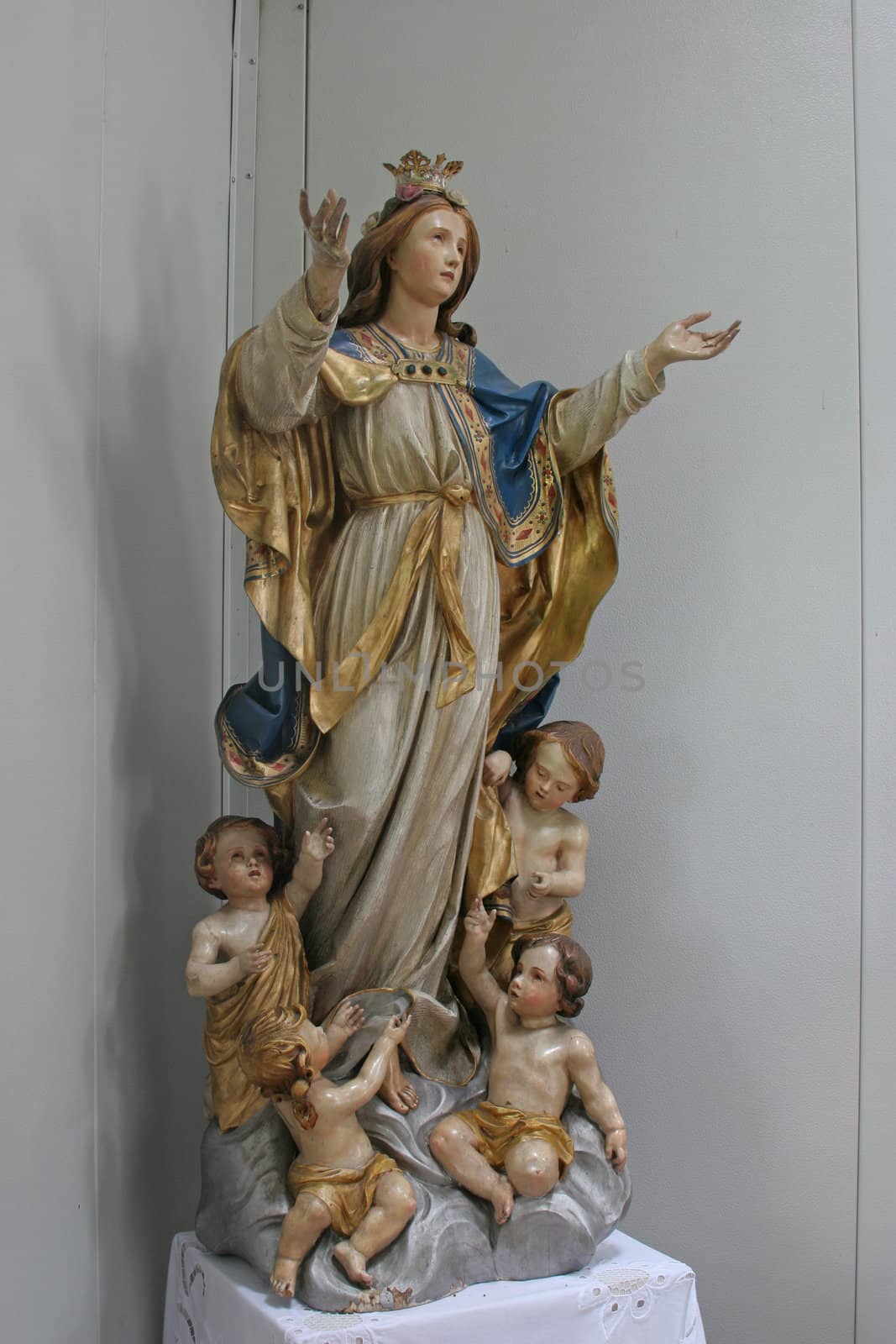 Assumption of the Virgin Mary by atlas