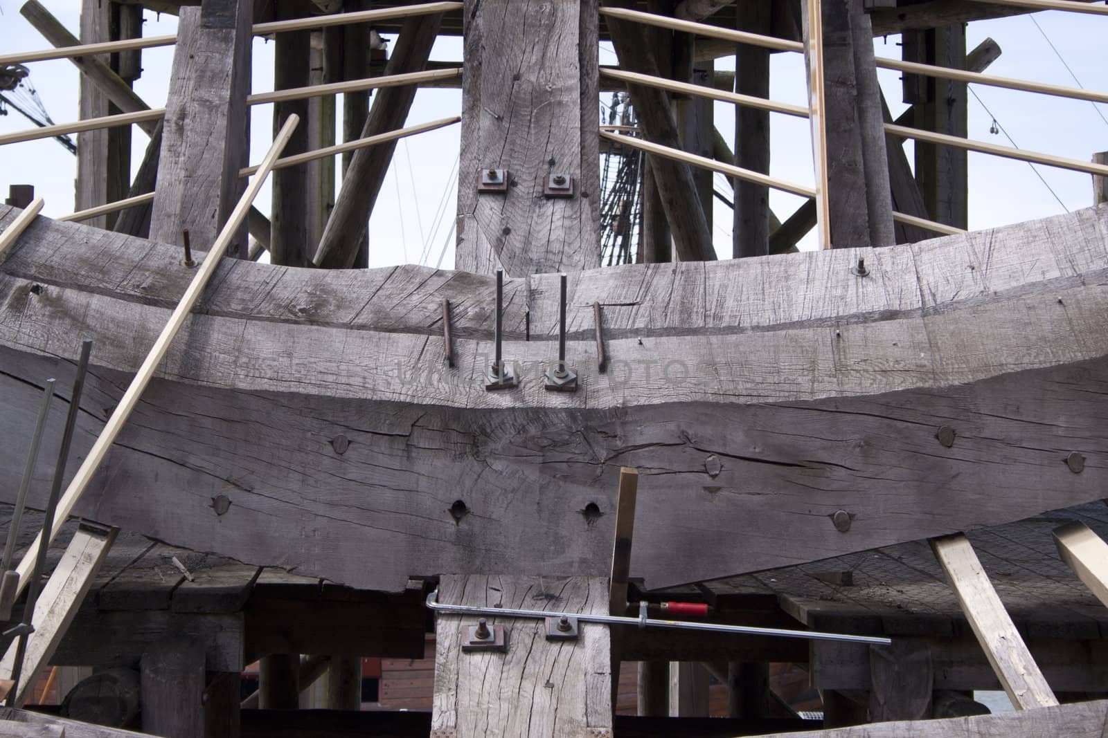 Reconstruction of the replica of De Zeven Provinci�