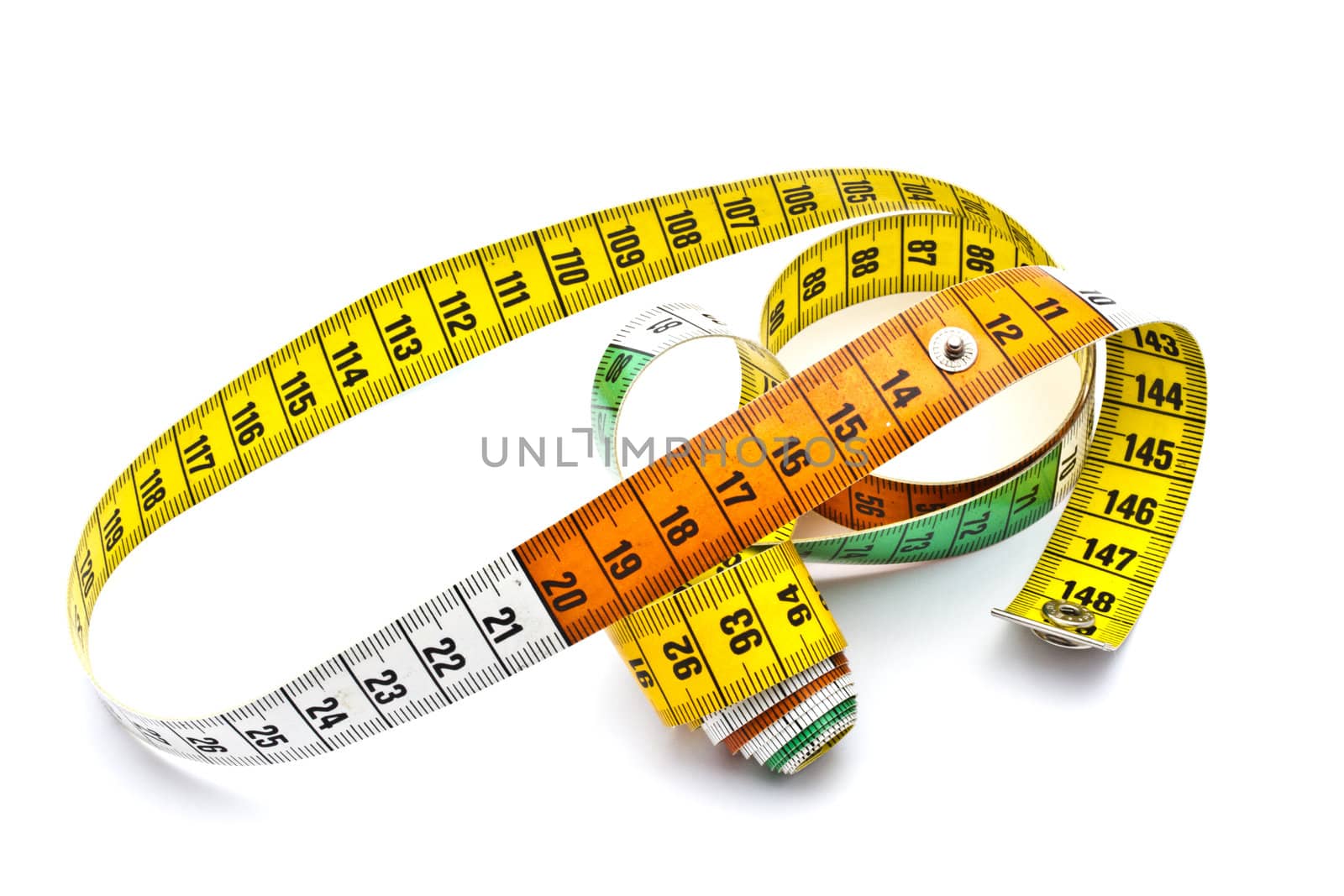 Colorful tape measure  by ibphoto