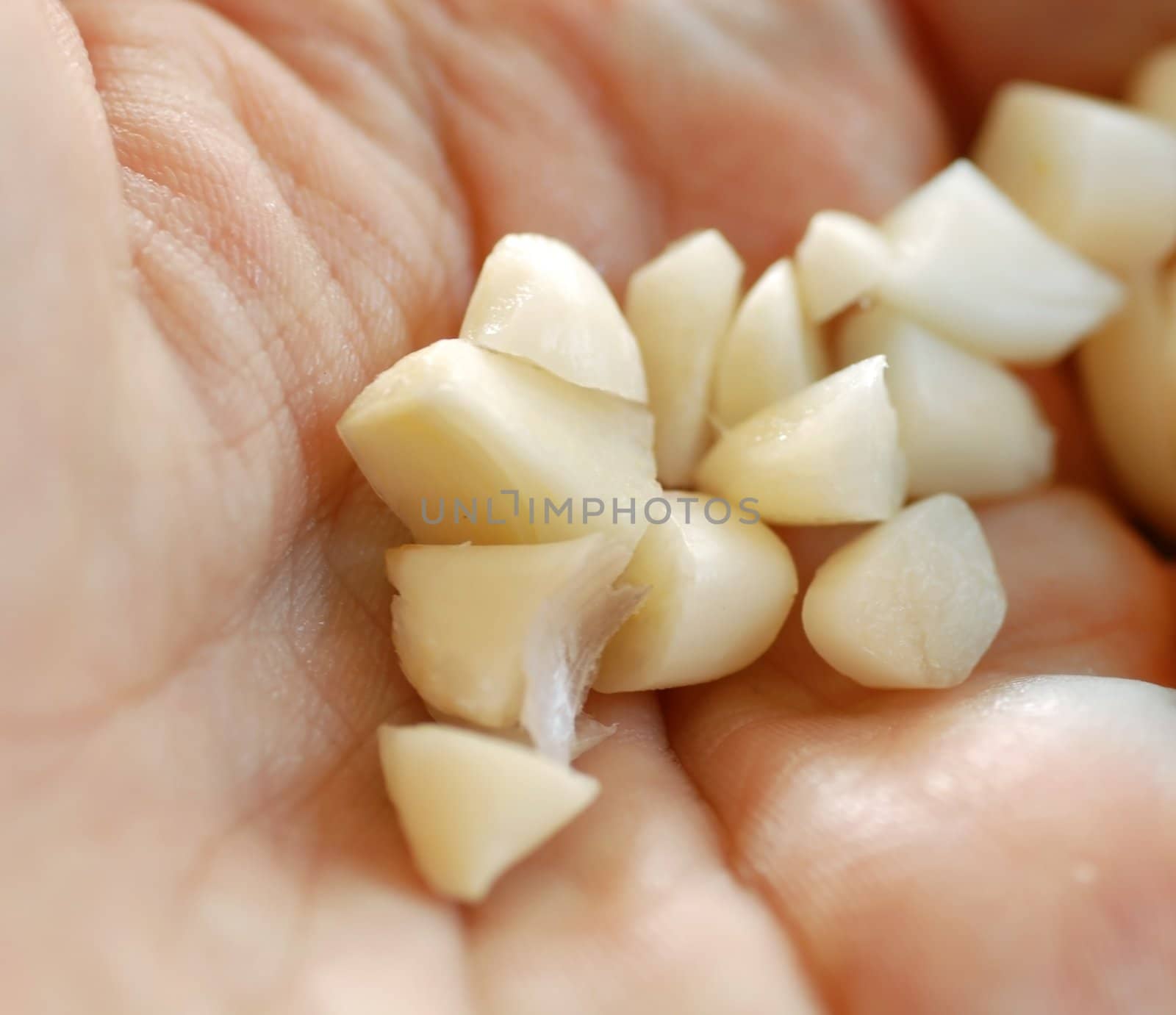 Chopped garlic on hand by simply