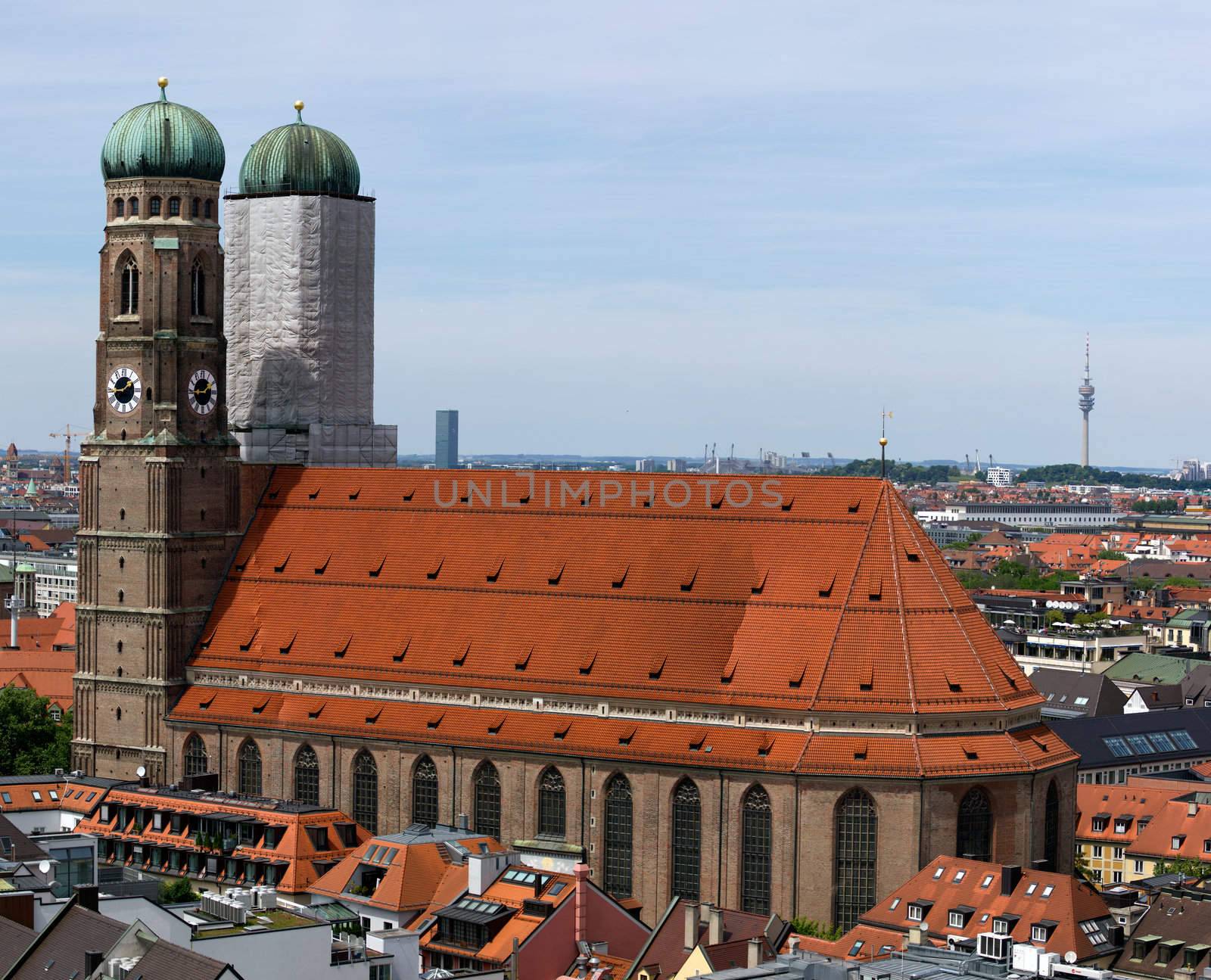 Munich's famous Frauenkirche, or Church of Our Lady