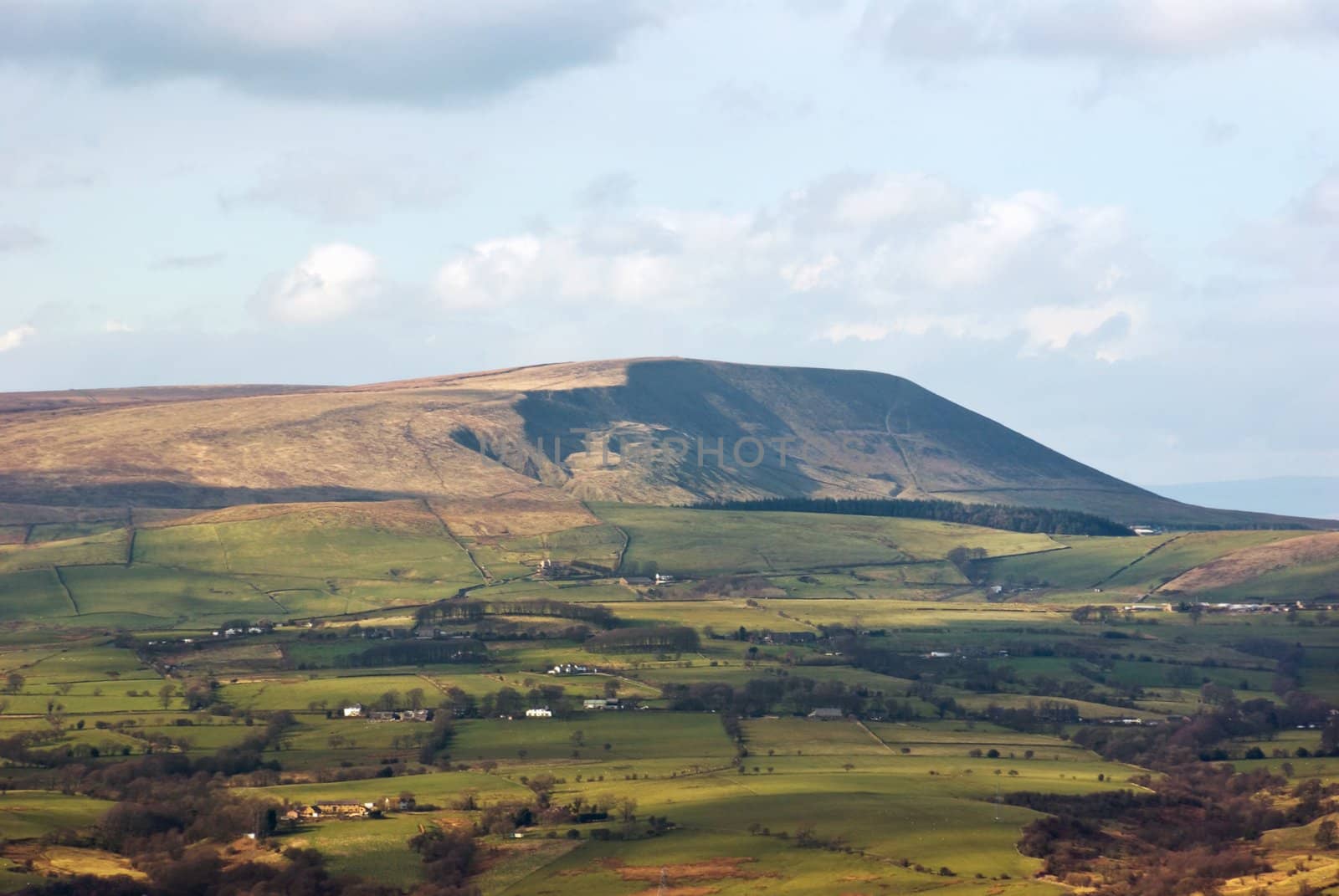 Pendle Hill, Lancashire, England, location of the notorious seventeenth century witch trials
