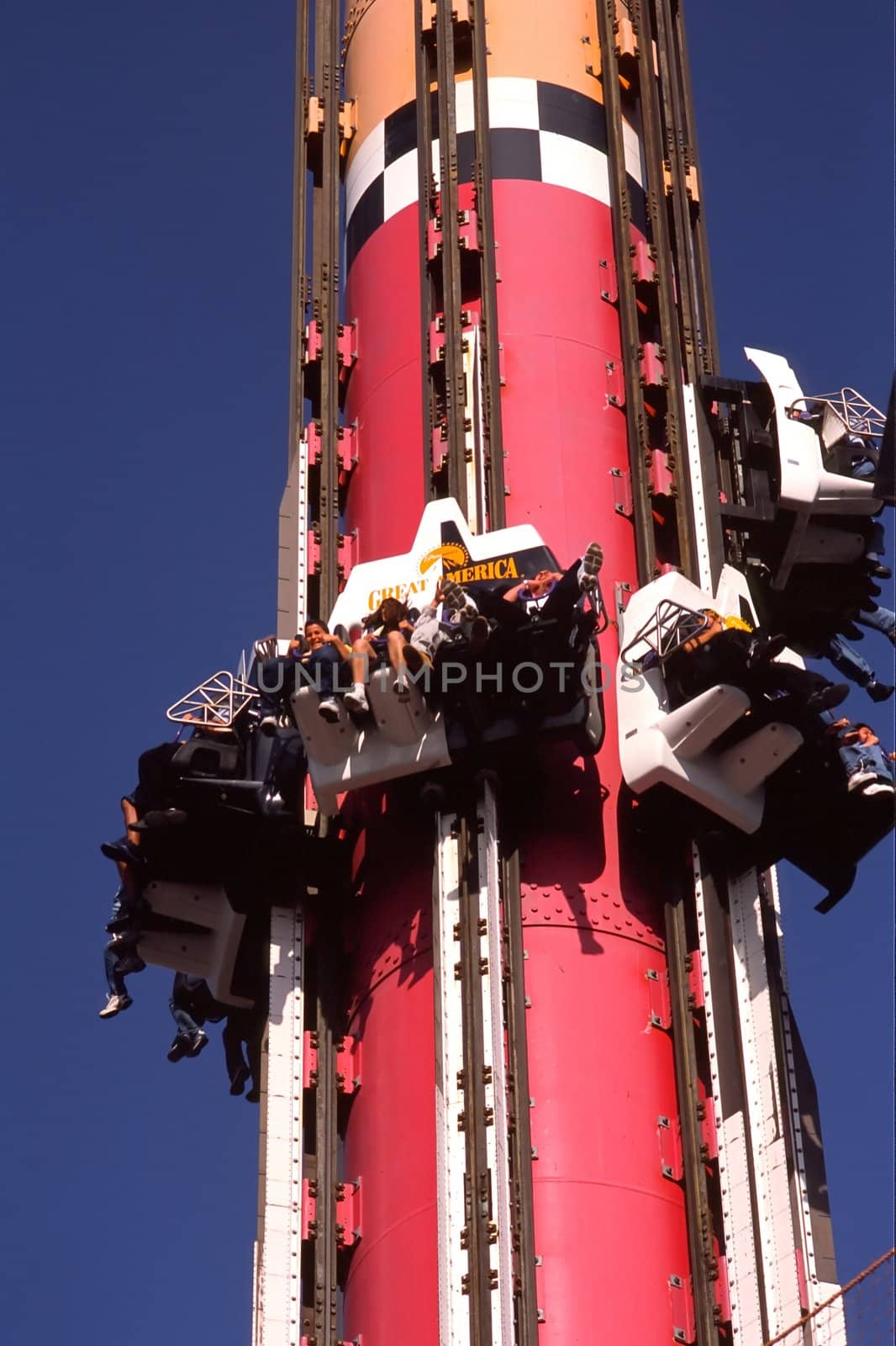 Great America amusement park in Santa Clara, CA