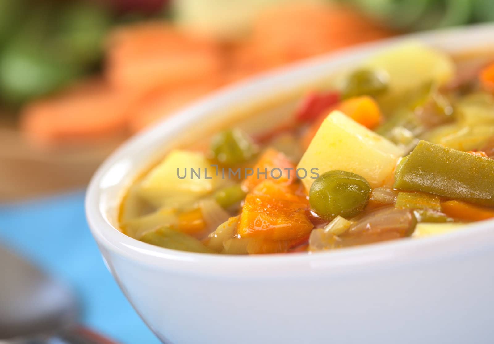 Fresh Vegetable Soup by ildi