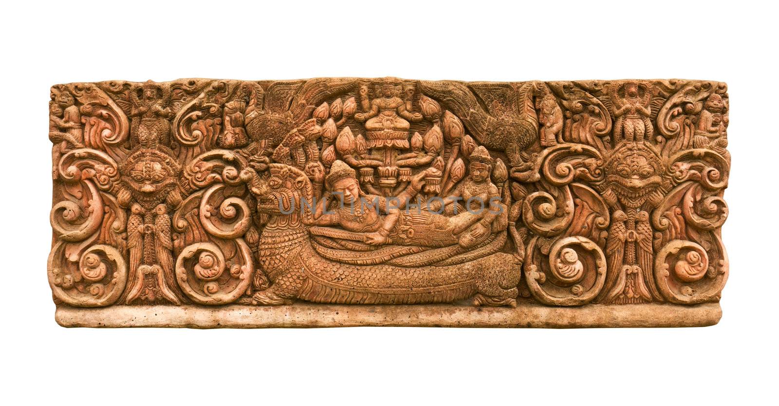 Carved sandstone  king bed 1 by stoonn