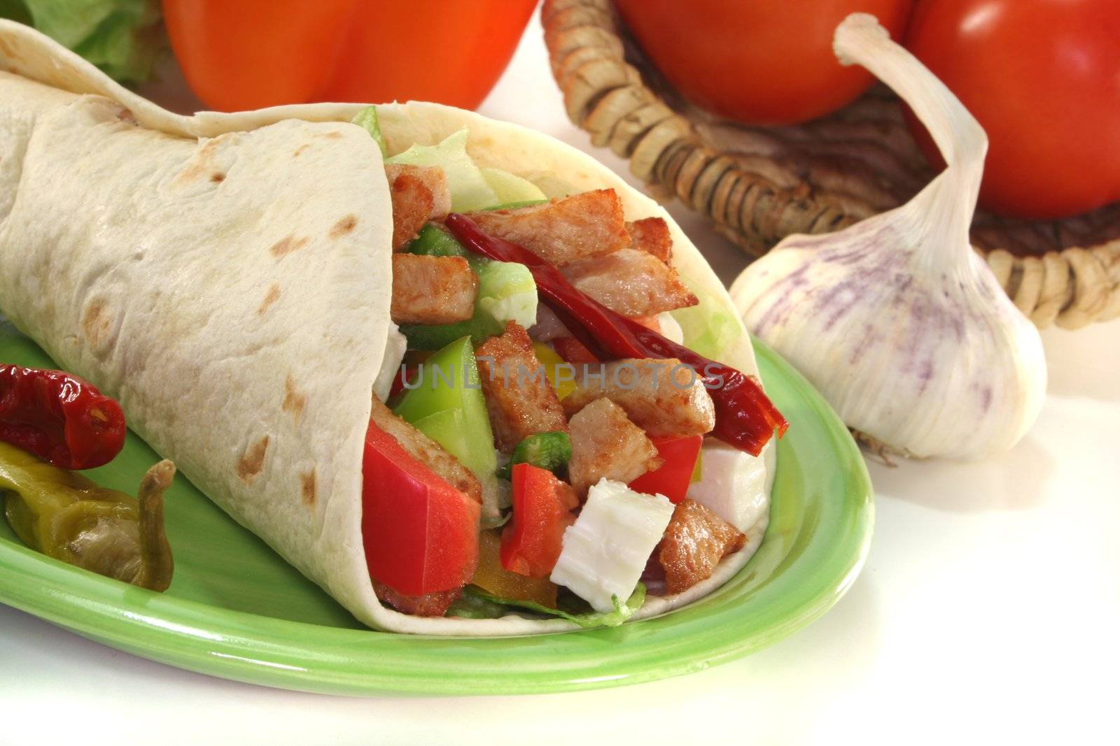 Wrap with turkey strips by discovery