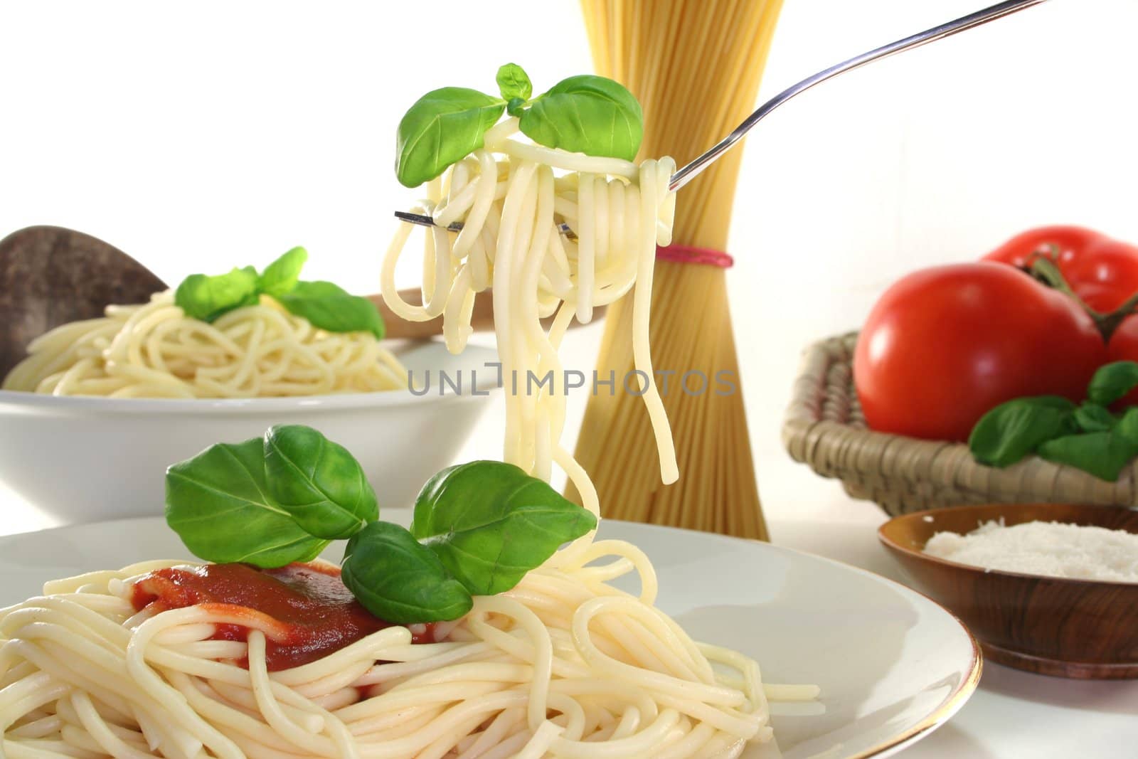 Spaghetti on a fork by discovery
