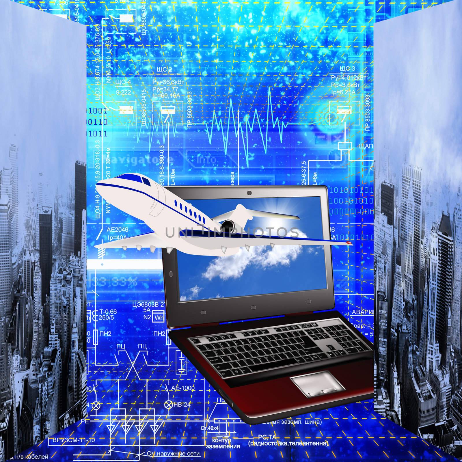 Designing of the newest technologies in sphere of development of the aviation industry