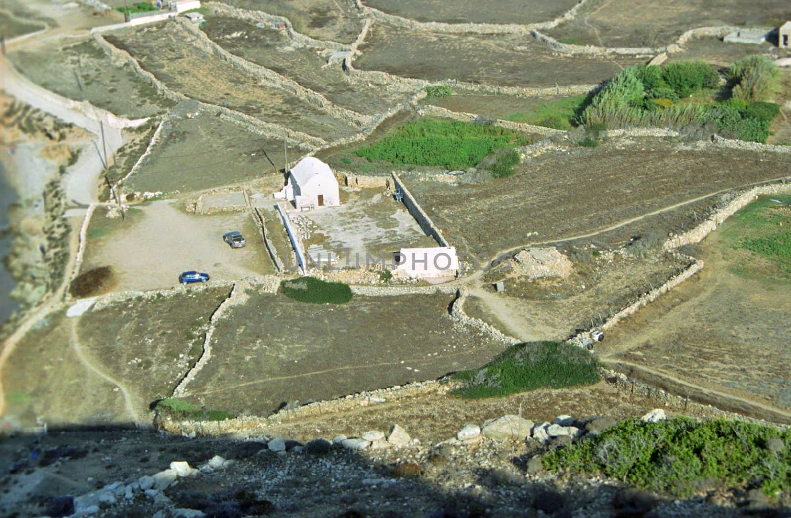 View from citadel of Arkassa on western shore of Karpathos.