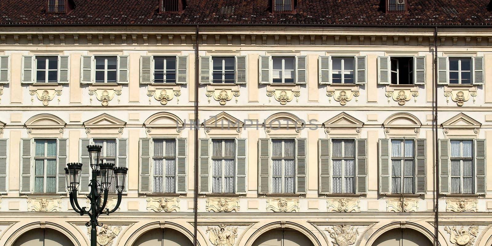 Turin facade by claudiodivizia