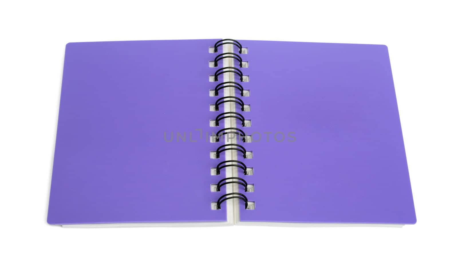 Note book with circular spiral