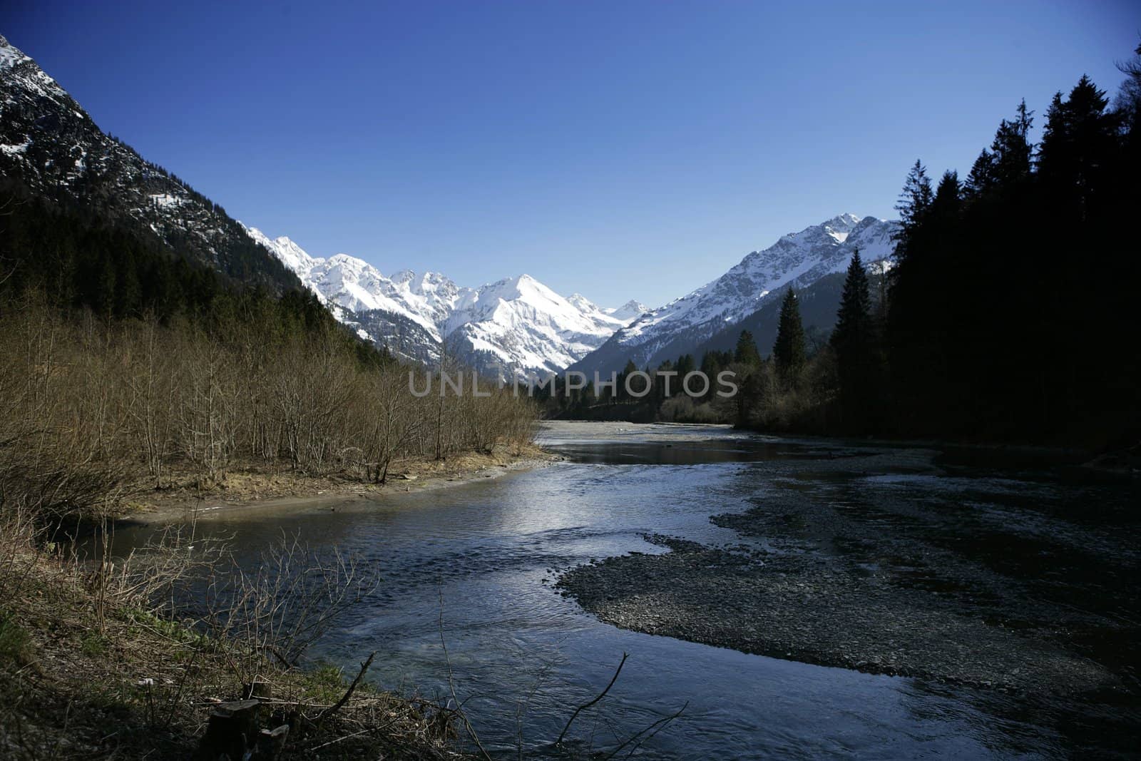 beautiful mountain scene